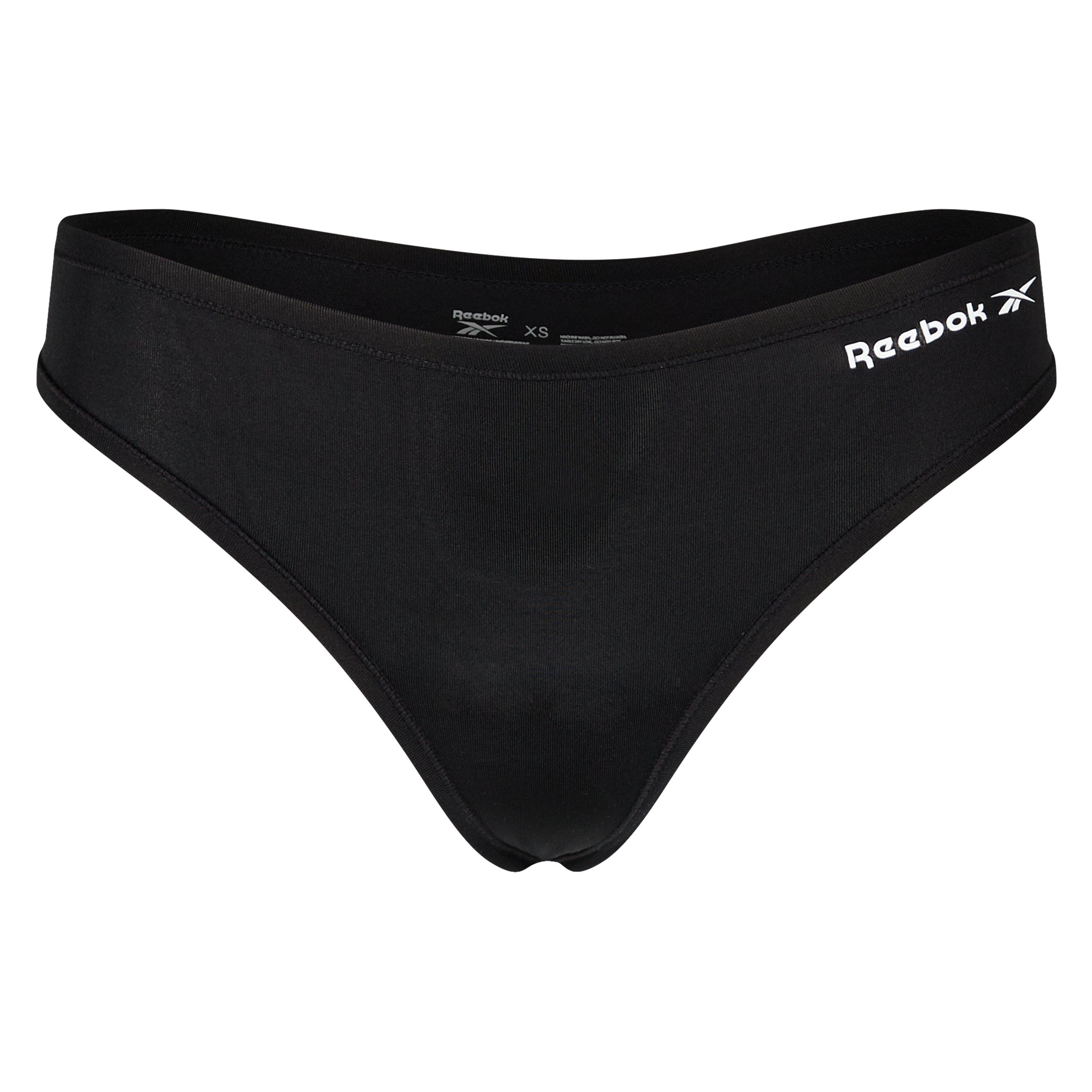 Blk/Abstr/Aqua - Reebok - Thong Brief Underwear - 6
