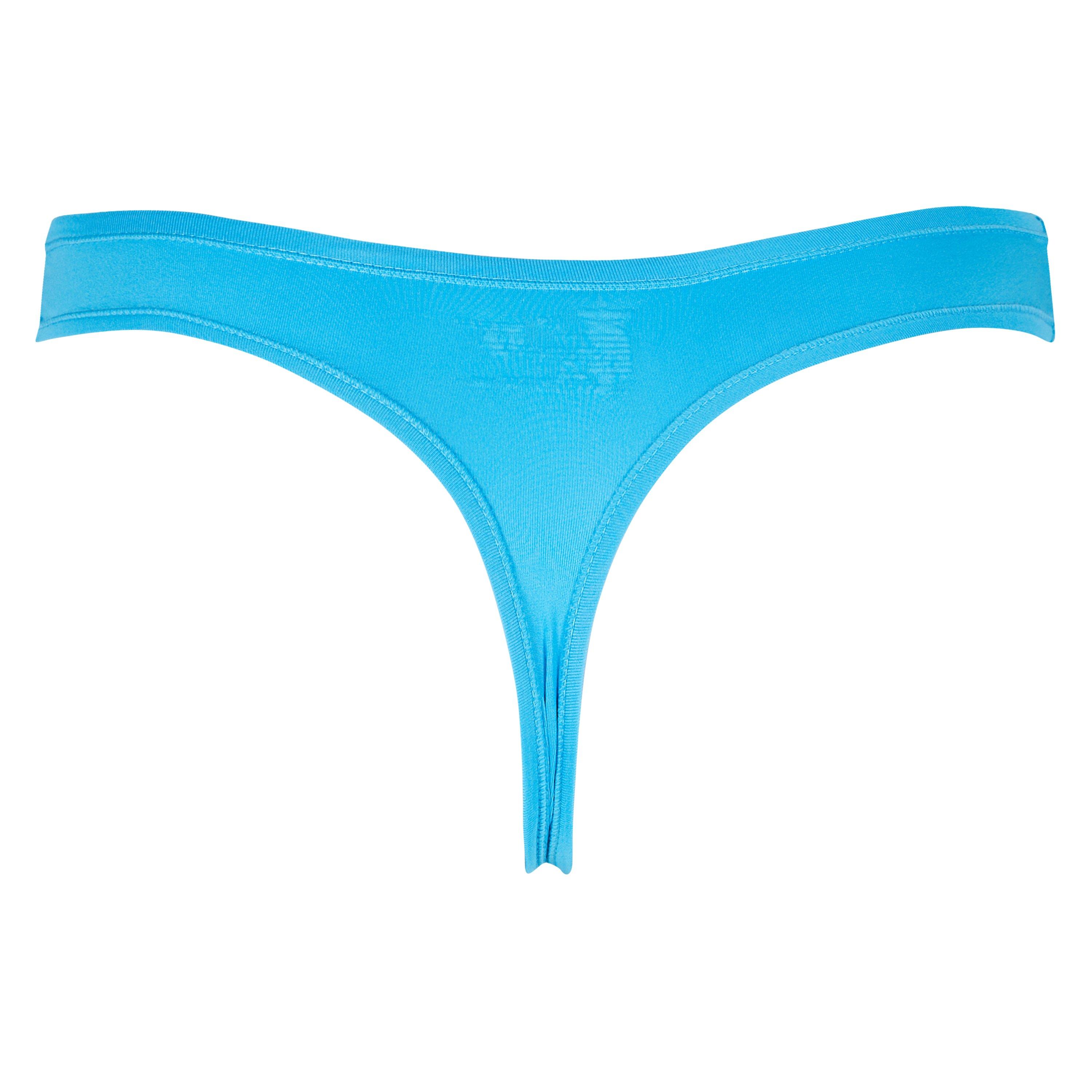 Blk/Abstr/Aqua - Reebok - Thong Brief Underwear - 8