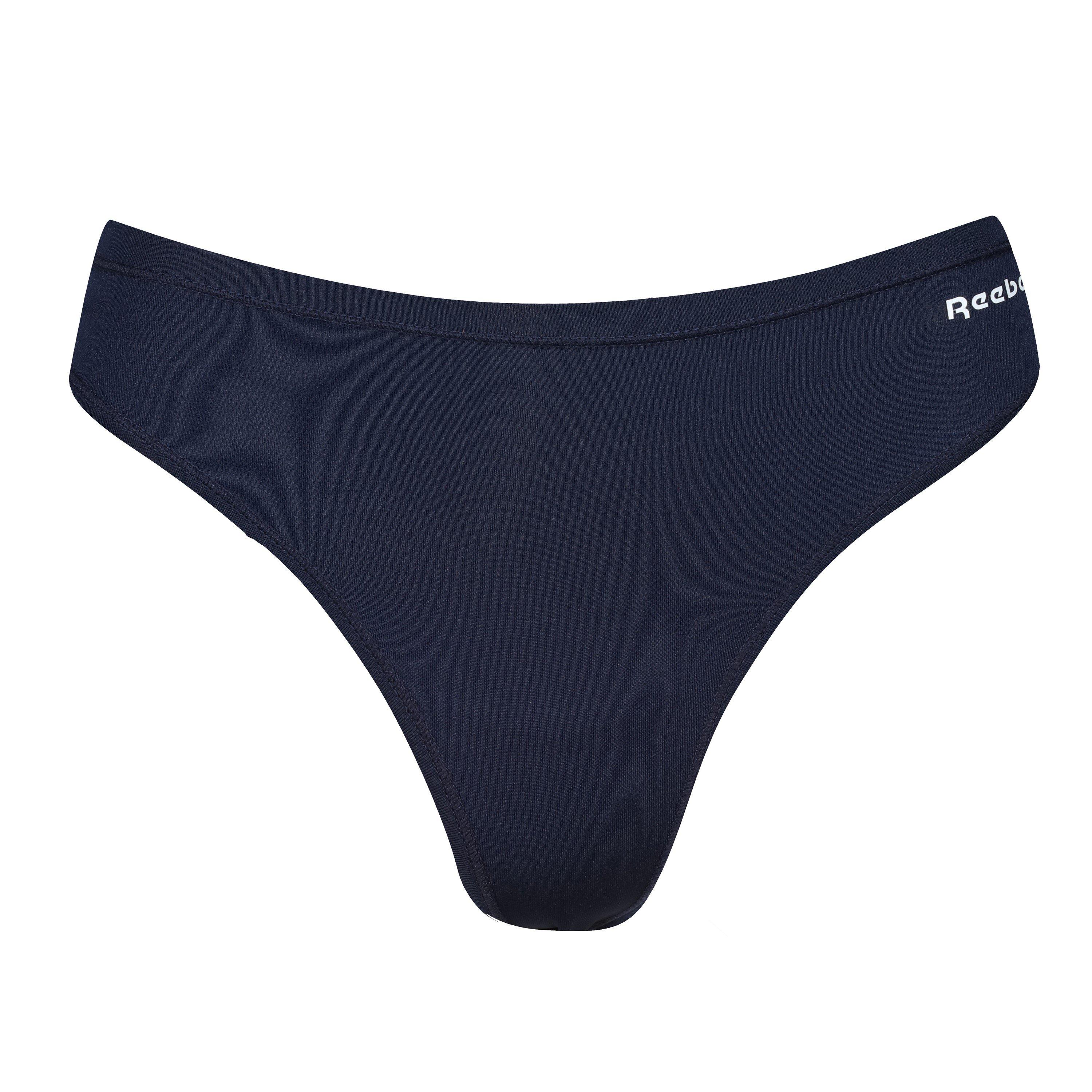 Mornarsko plava/Narančasta/Plava - Reebok - Pack Thong Underwear - 2