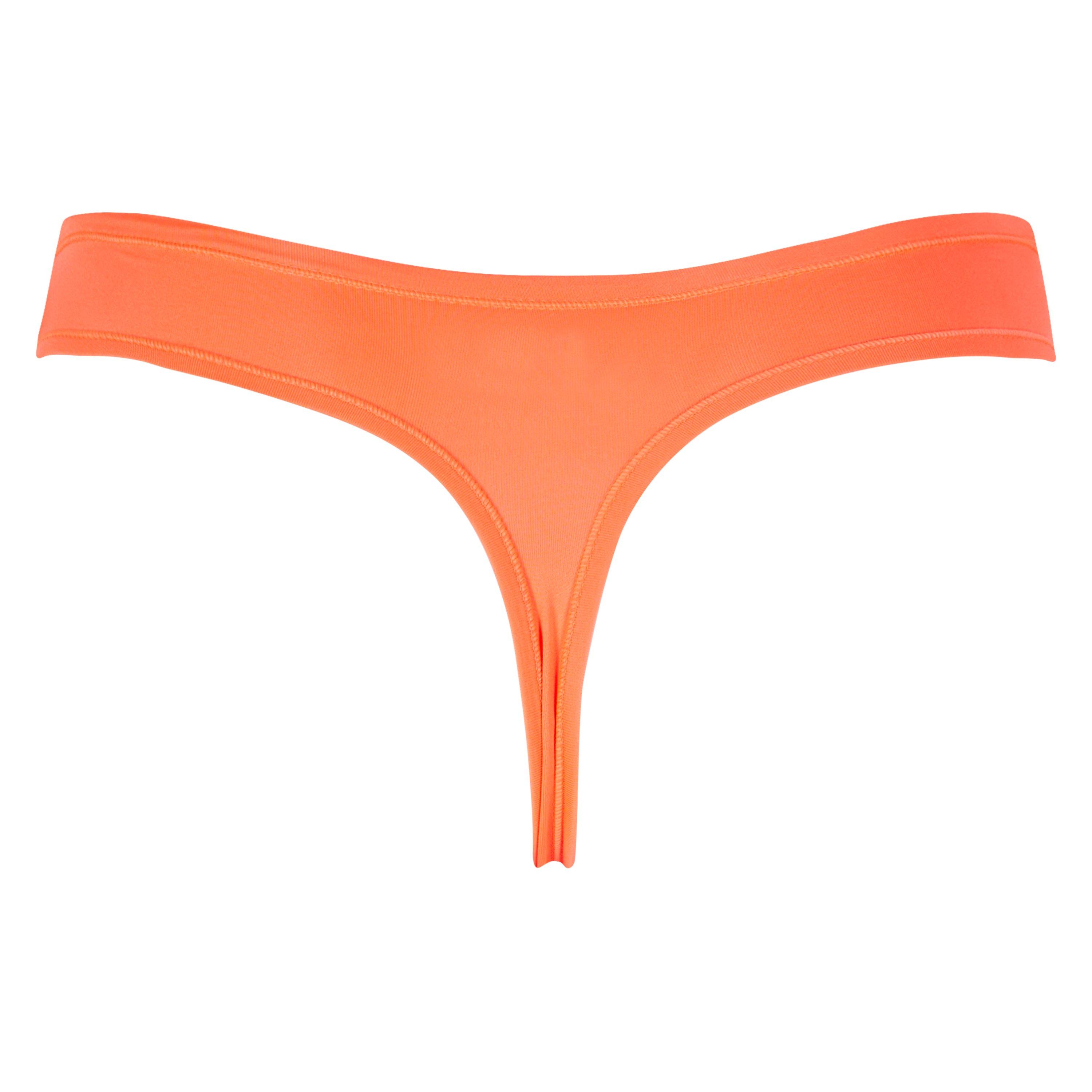 Mornarsko plava/Narančasta/Plava - Reebok - Pack Thong Underwear - 7