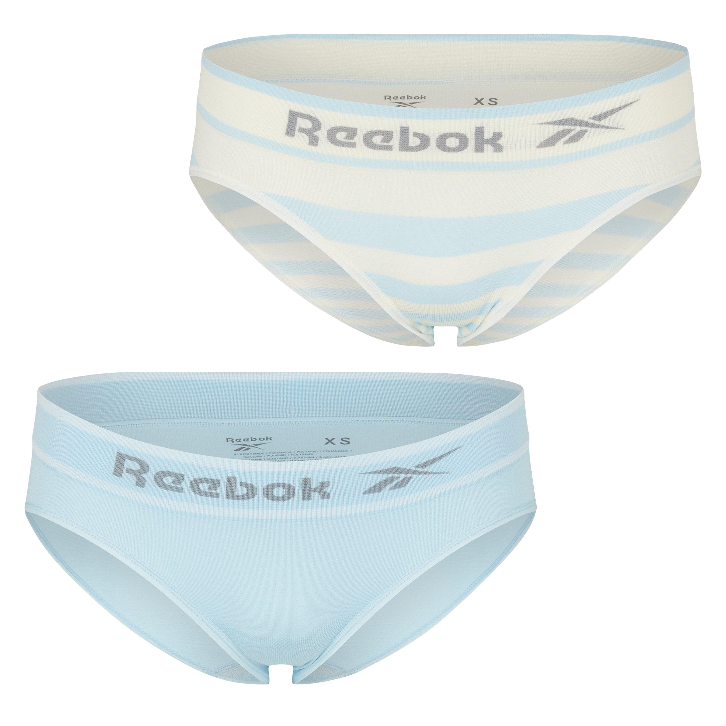 Blue/Chalk Stri - Reebok - Women's Briefs Underwear - 1