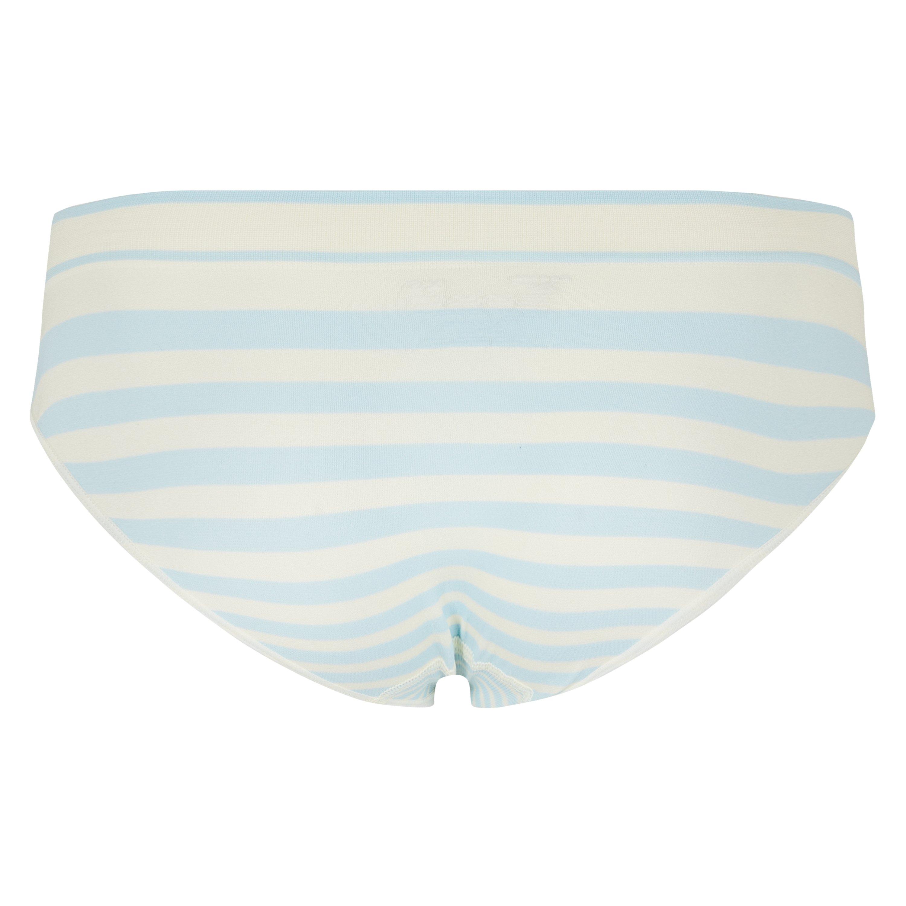 Blue/Chalk Stri - Reebok - Women's Briefs Underwear - 5