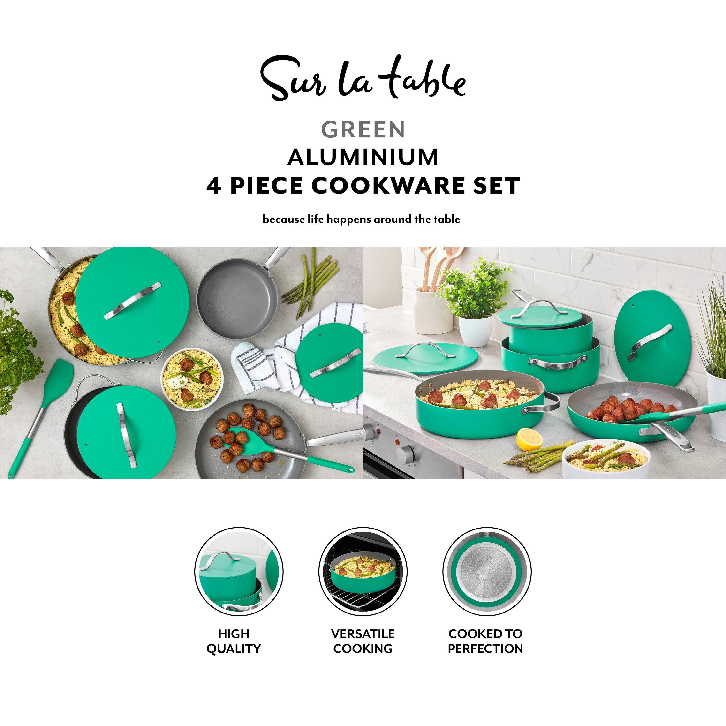 Green - SURLATABLE - Colour Me Happy 4 Piece Cookware Set - 2