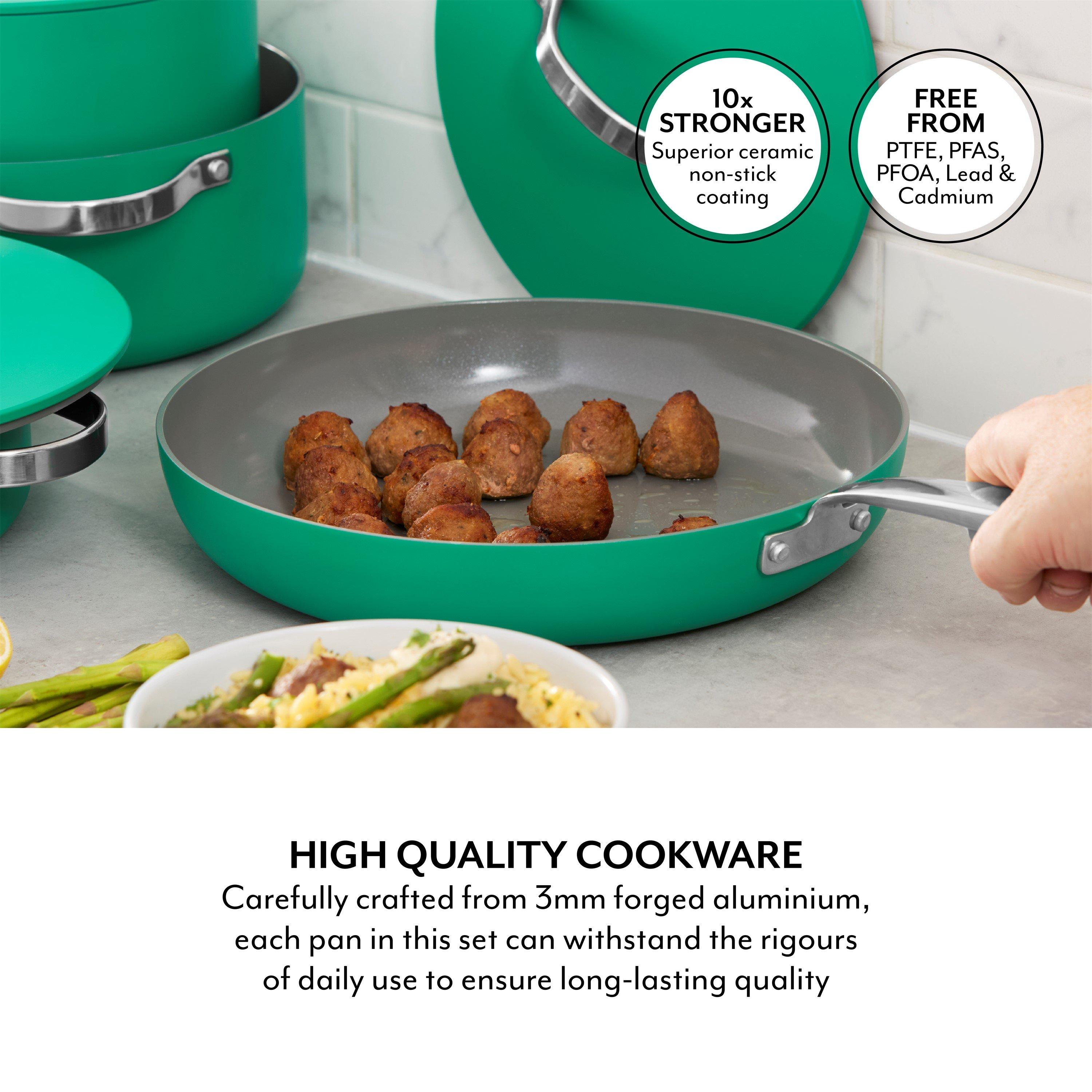 Green - SURLATABLE - Colour Me Happy 4 Piece Cookware Set - 3