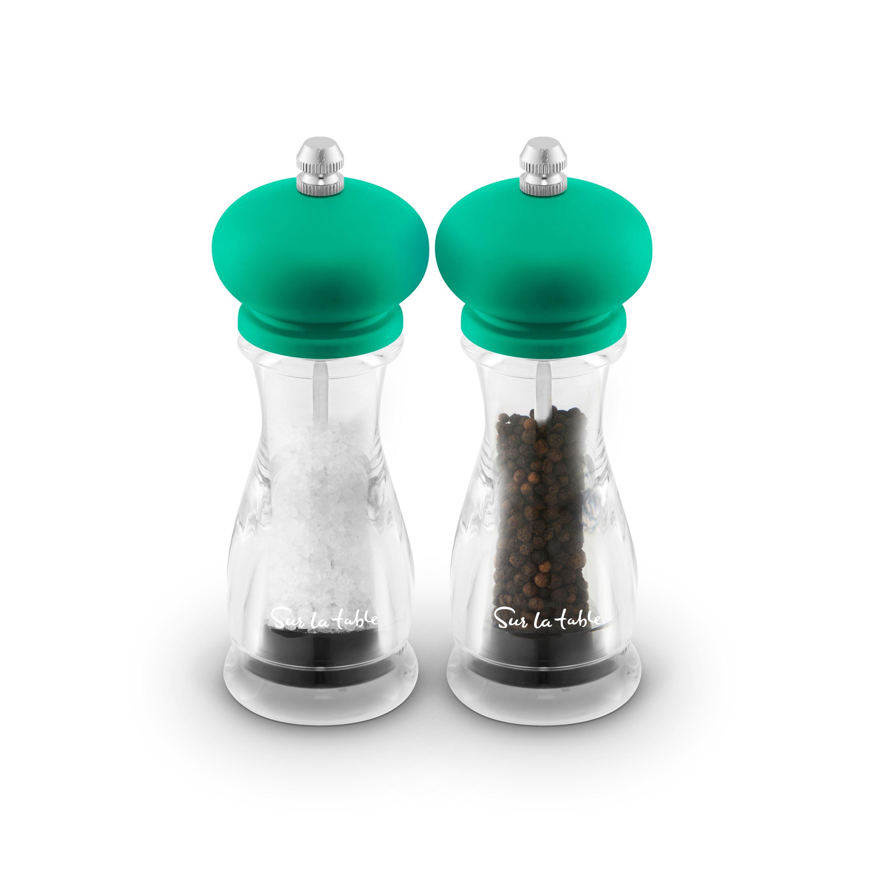 Green - SURLATABLE - 2pc Salt and Pepper Mill Set - 1