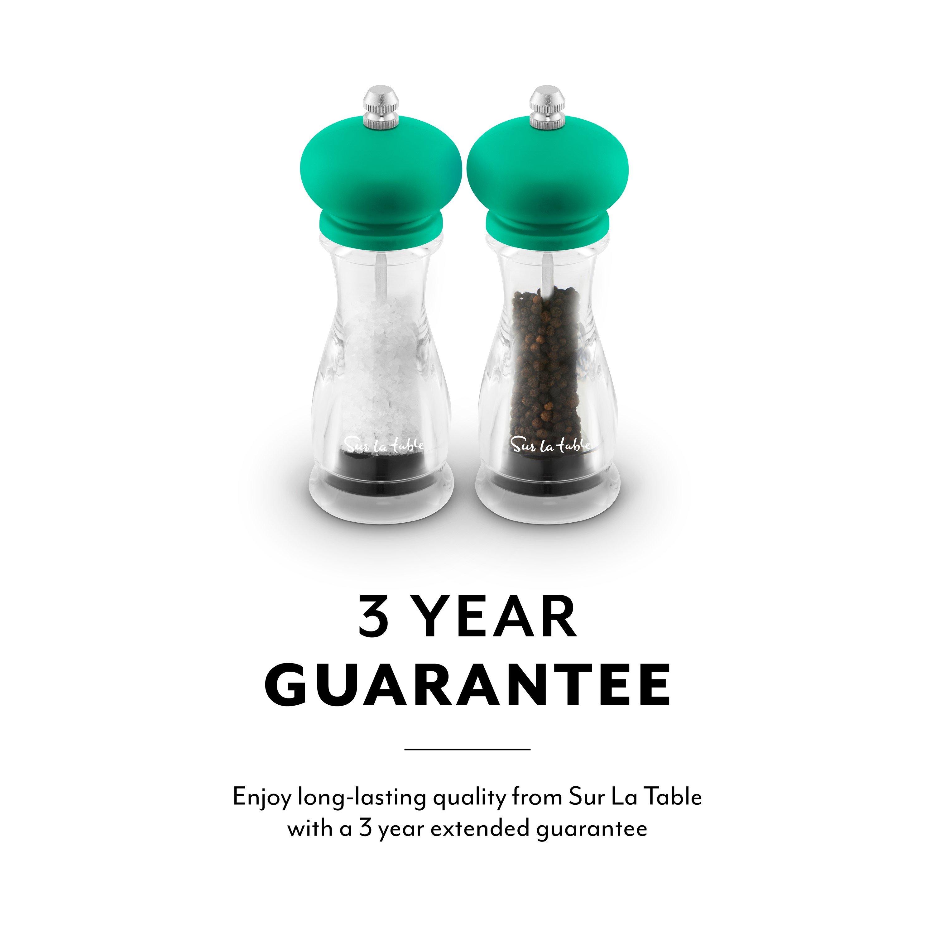 Green - SURLATABLE - 2pc Salt and Pepper Mill Set - 8