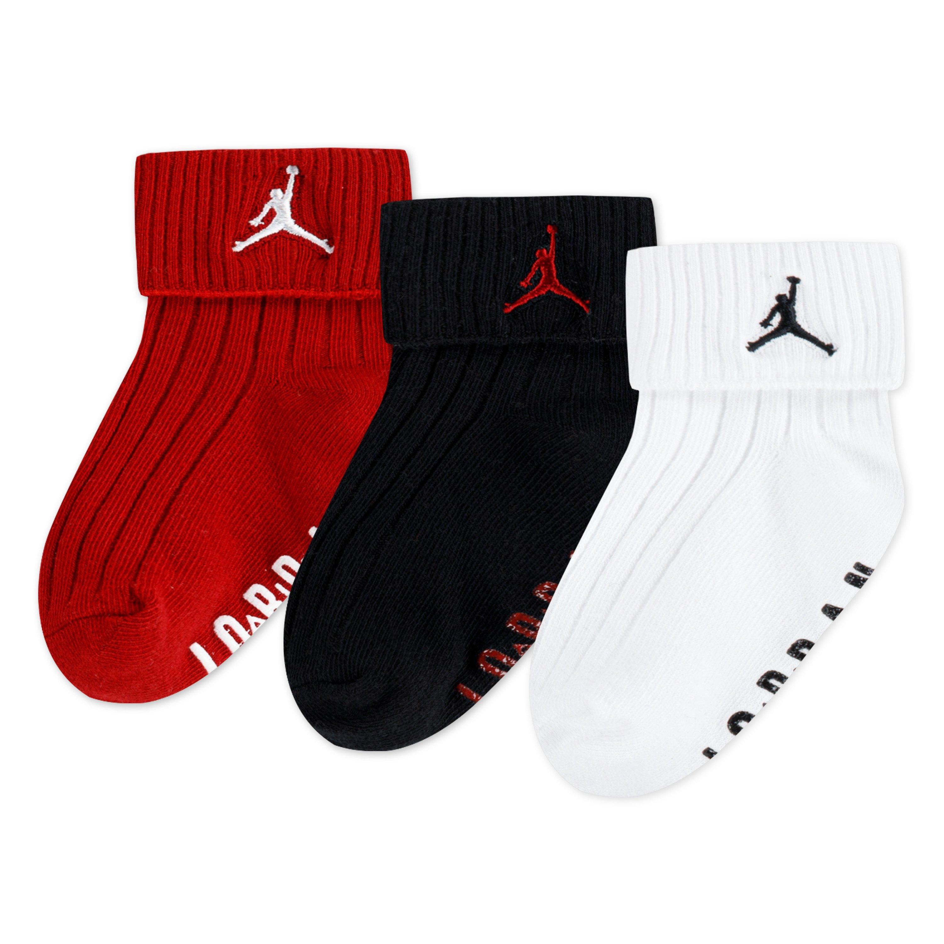 Gym Red - Air Jordan - Jordan 3PK Qtr Grip In54 - 1