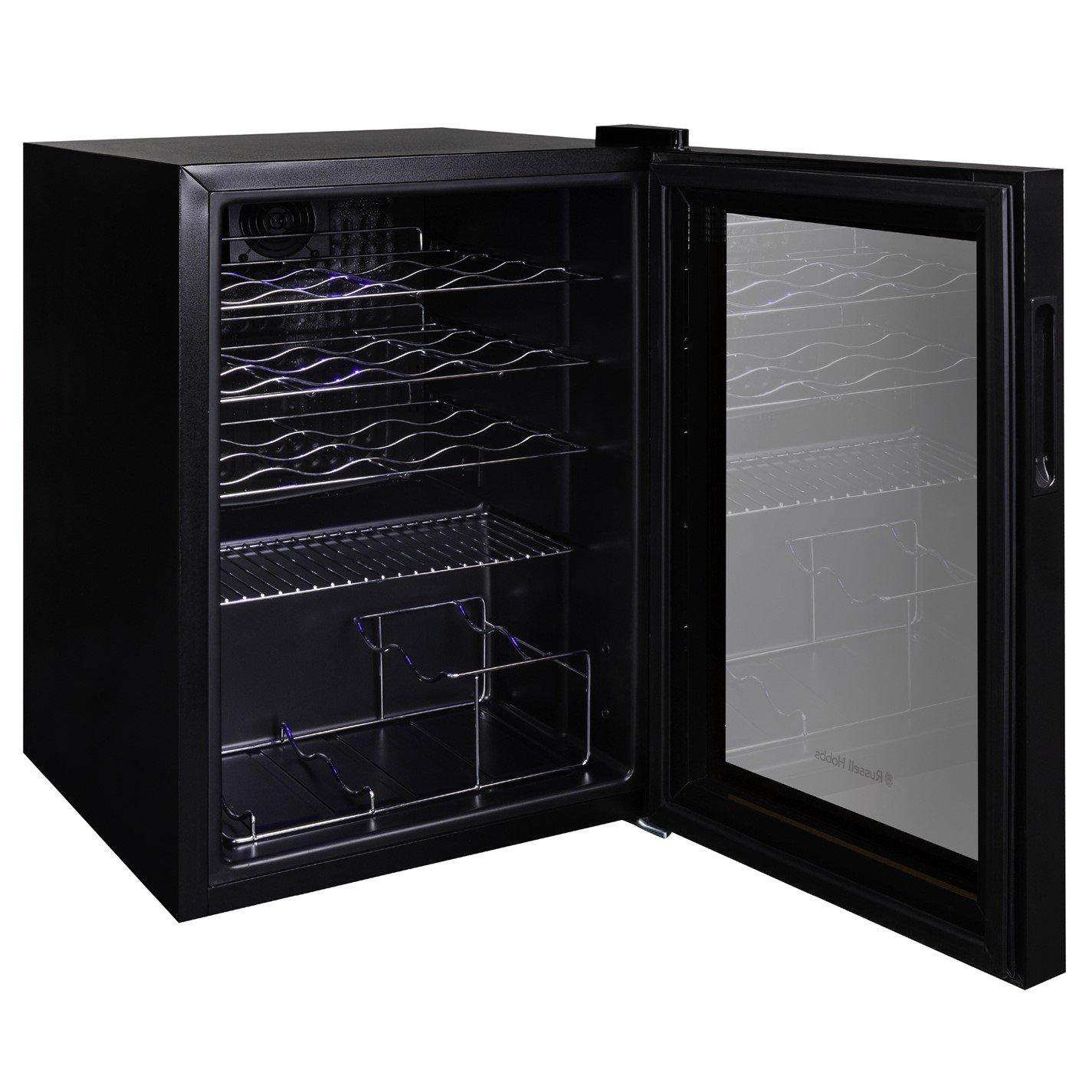 Mirror Black - Russell Hobbs - RH20WC201MR 20 Bottle Wine Cooler - Mirror Black - 14