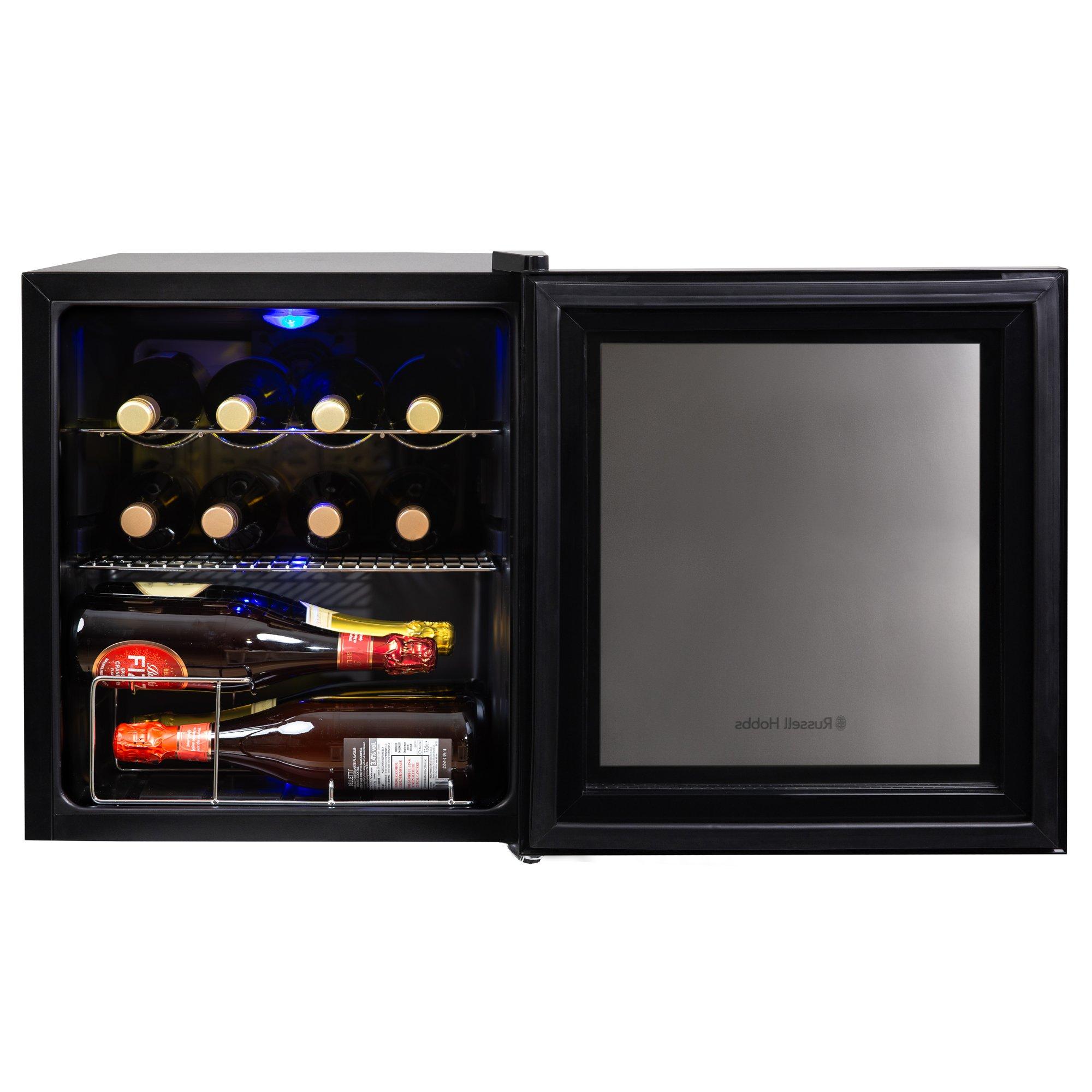 Mirror Black - Russell Hobbs - ® RH15WC201MR 12 Bottle Wine Cooler - 13