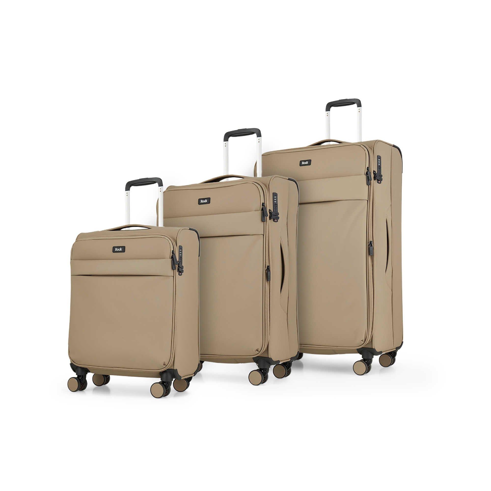 Beige - Rock - Rock Harper Suitcase Beige - 1