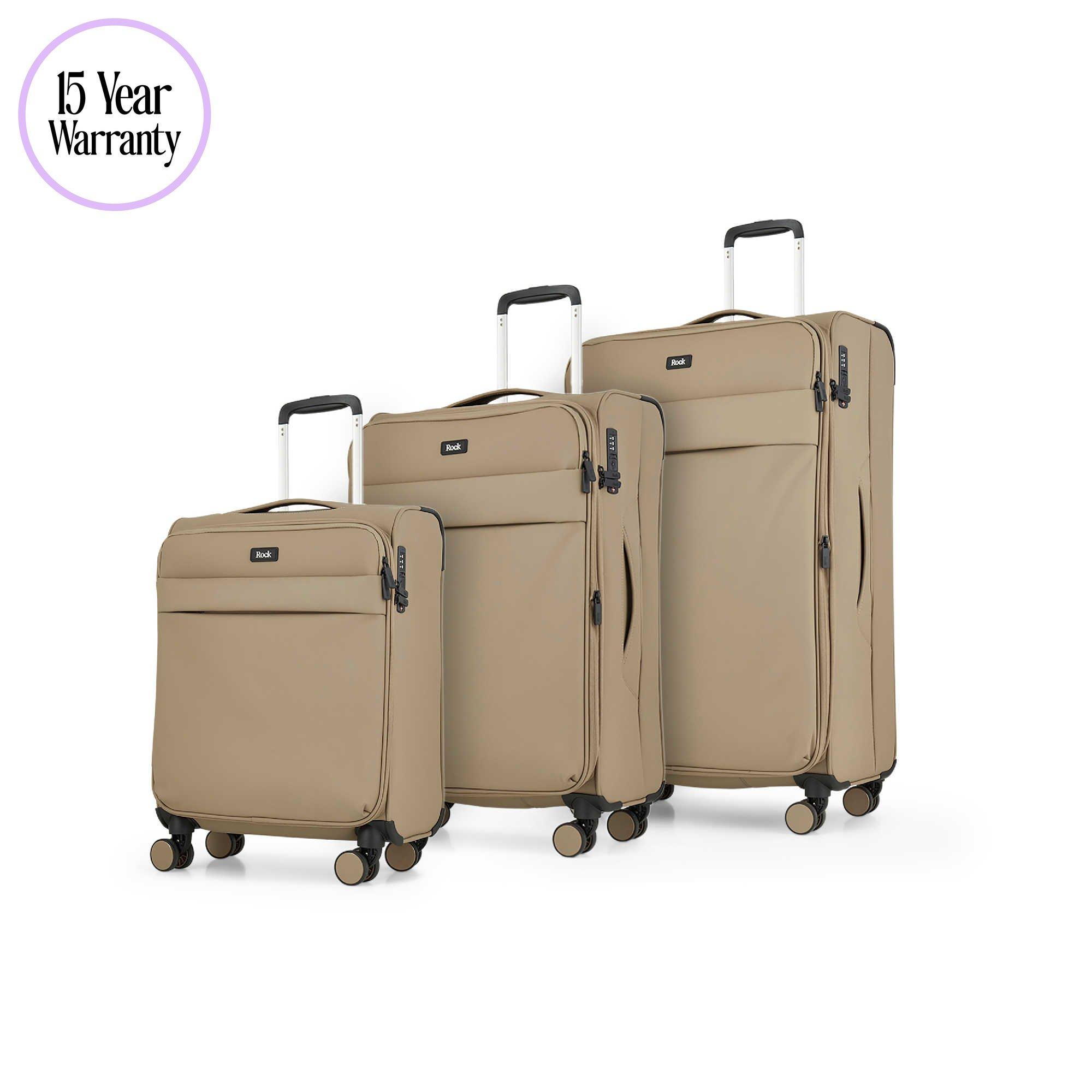 Beige - Rock - Rock Harper Suitcase Beige - 1