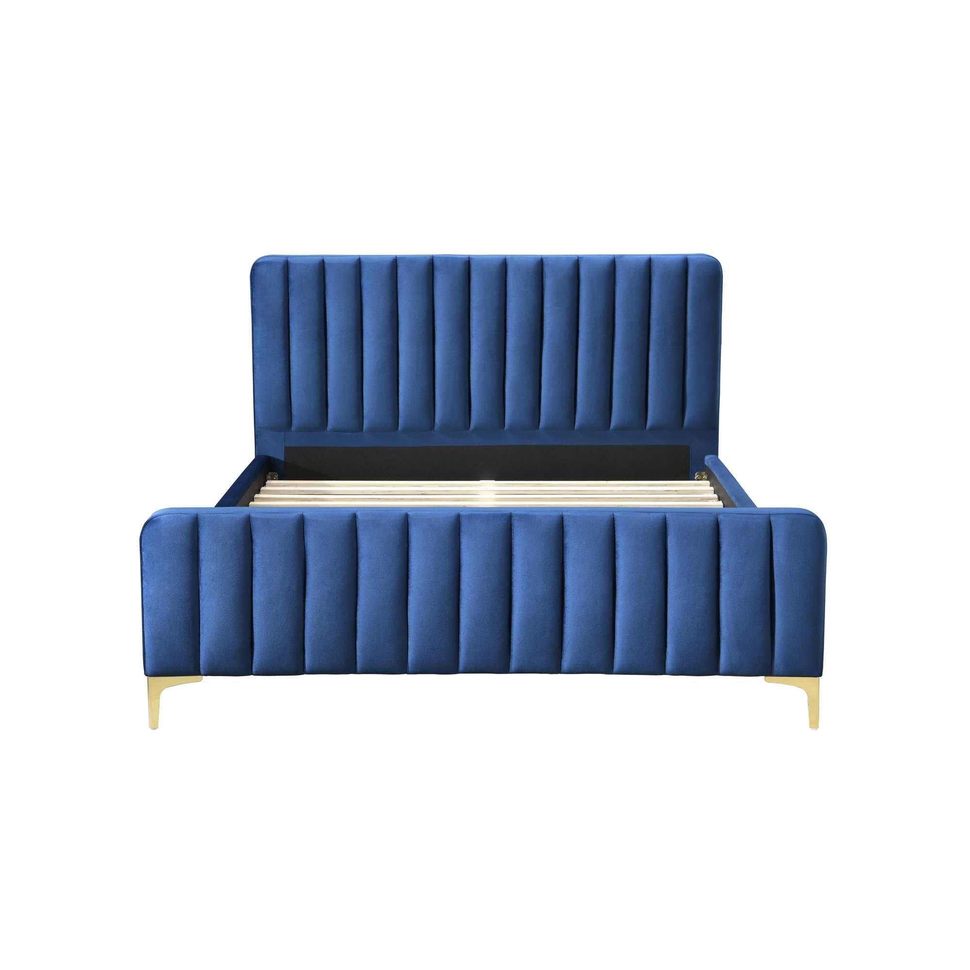 Midnight Blue - Birlea - Medina Midnight Blue Bed - 12