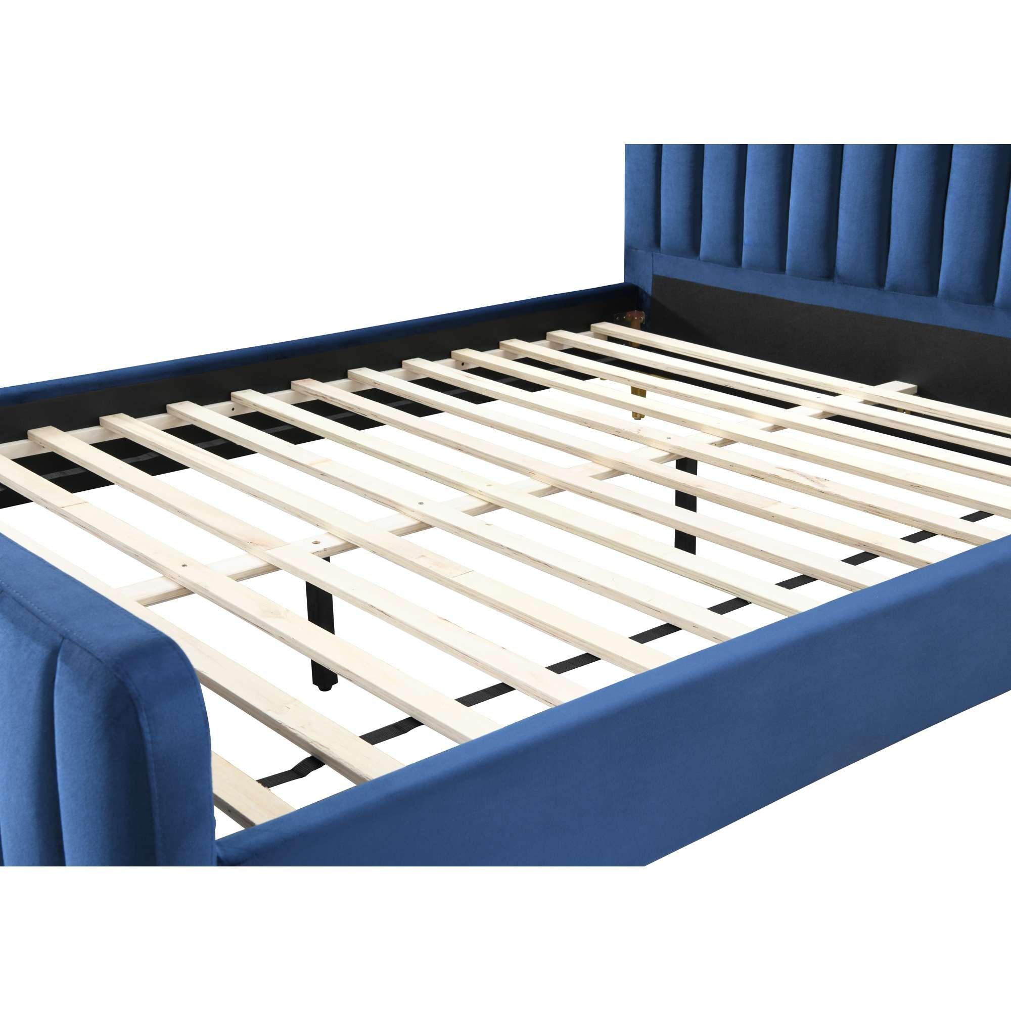 Midnight Blue - Birlea - Medina Midnight Blue Bed - 8