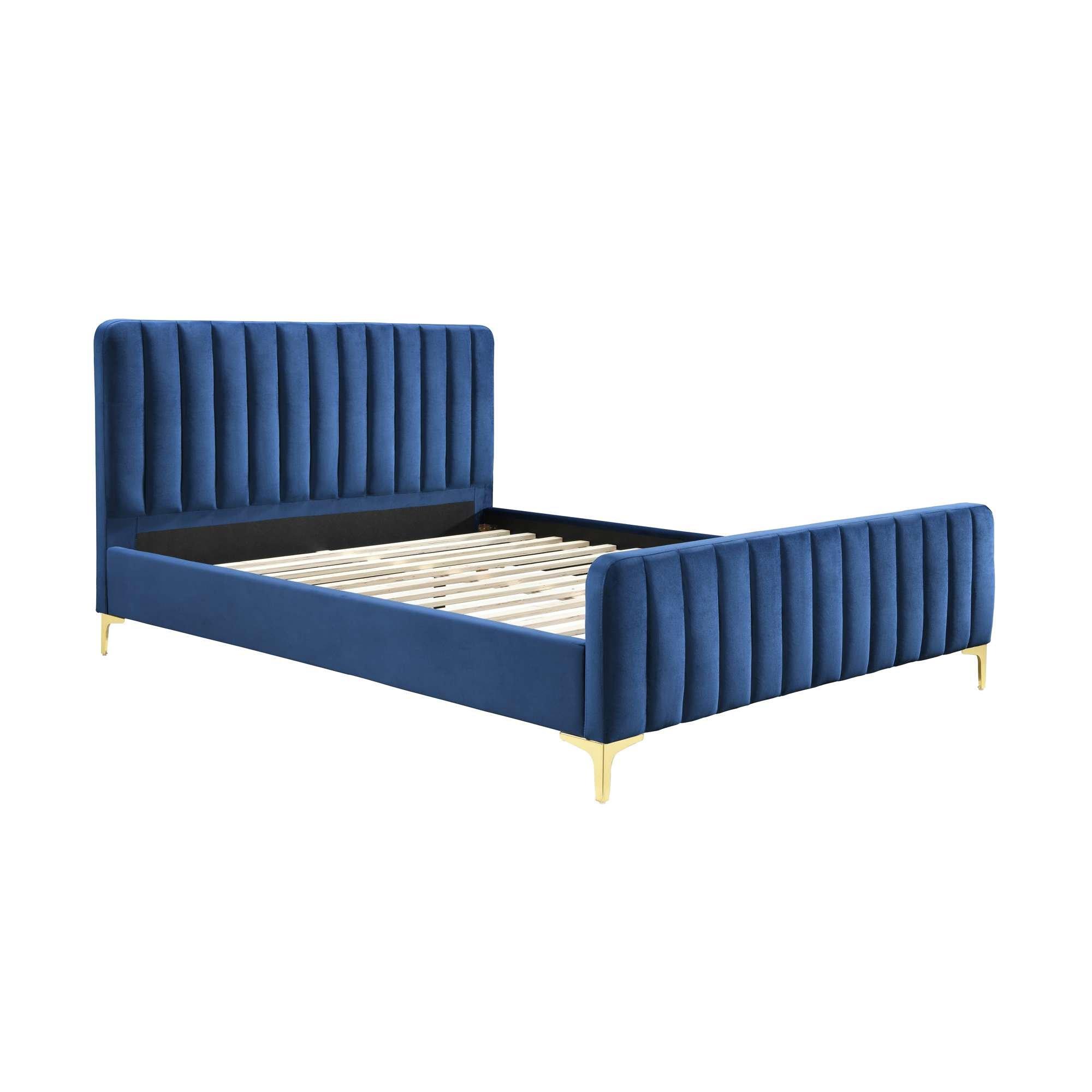 Midnight Blue - Birlea - Medina Midnight Blue Bed - 9