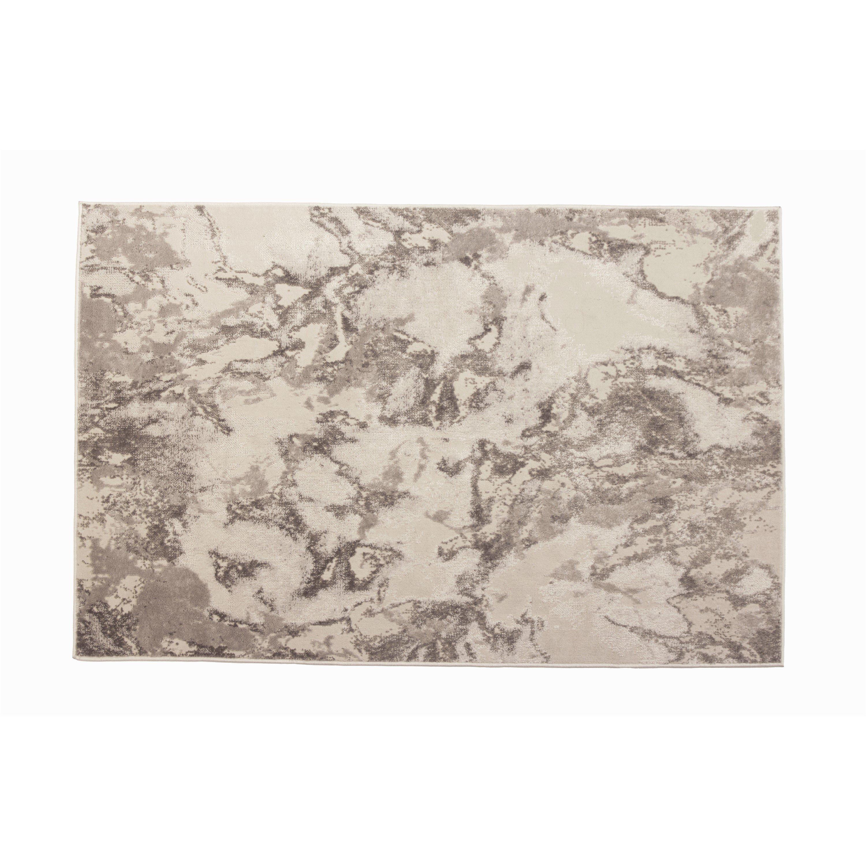 Grey - Arthouse - Muse Bahia Marble Grey 160 x 230cm Rug - 1