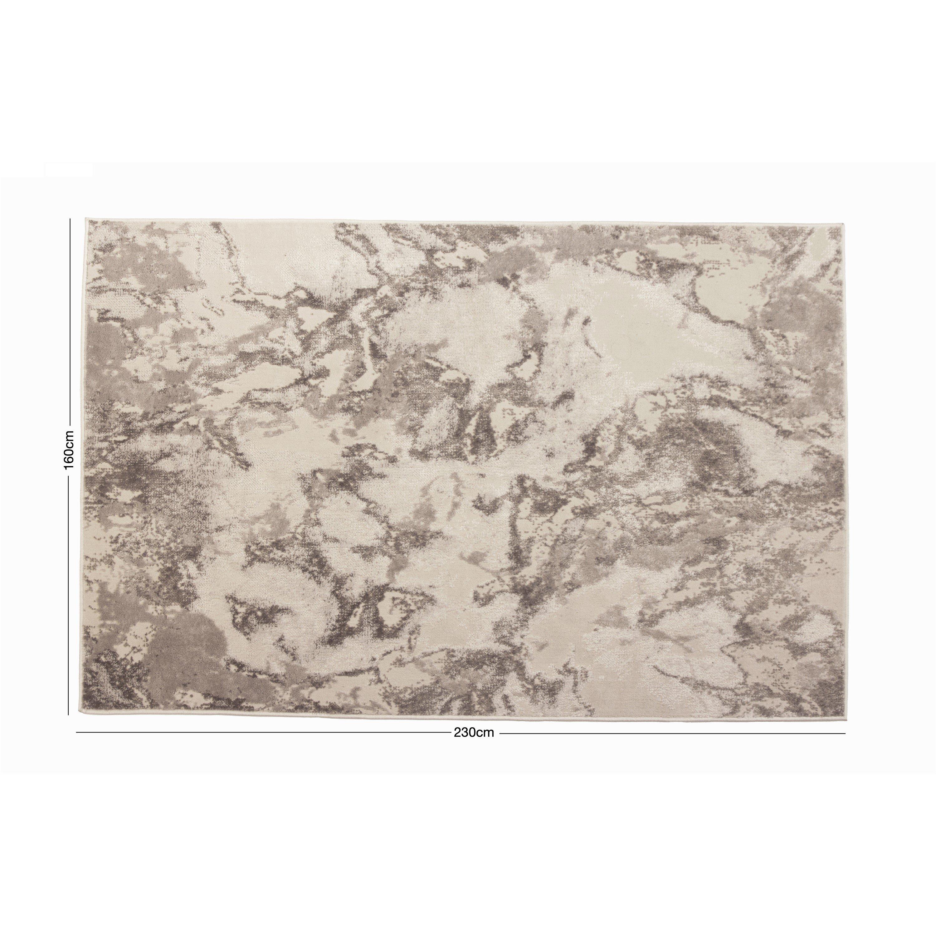 Grey - Arthouse - Muse Bahia Marble Grey 160 x 230cm Rug - 2