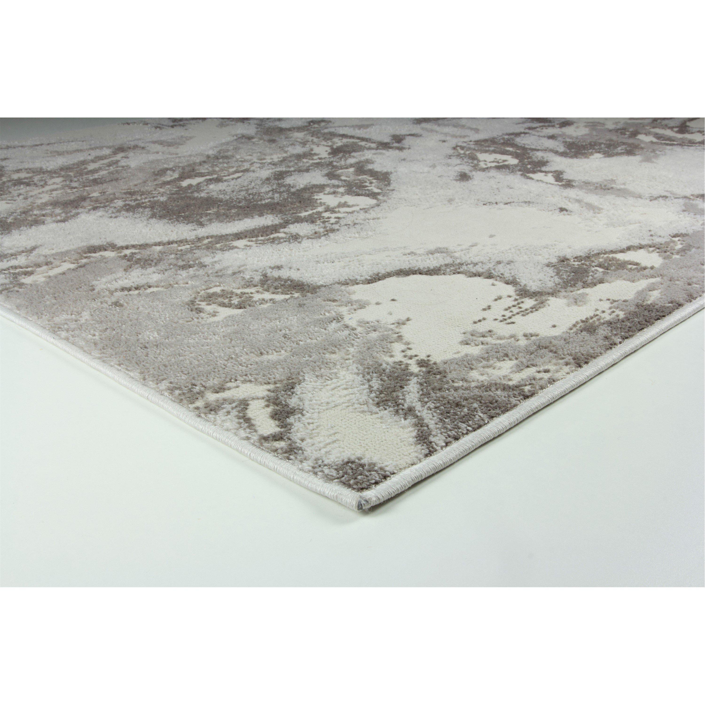 Grey - Arthouse - Muse Bahia Marble Grey 160 x 230cm Rug - 3