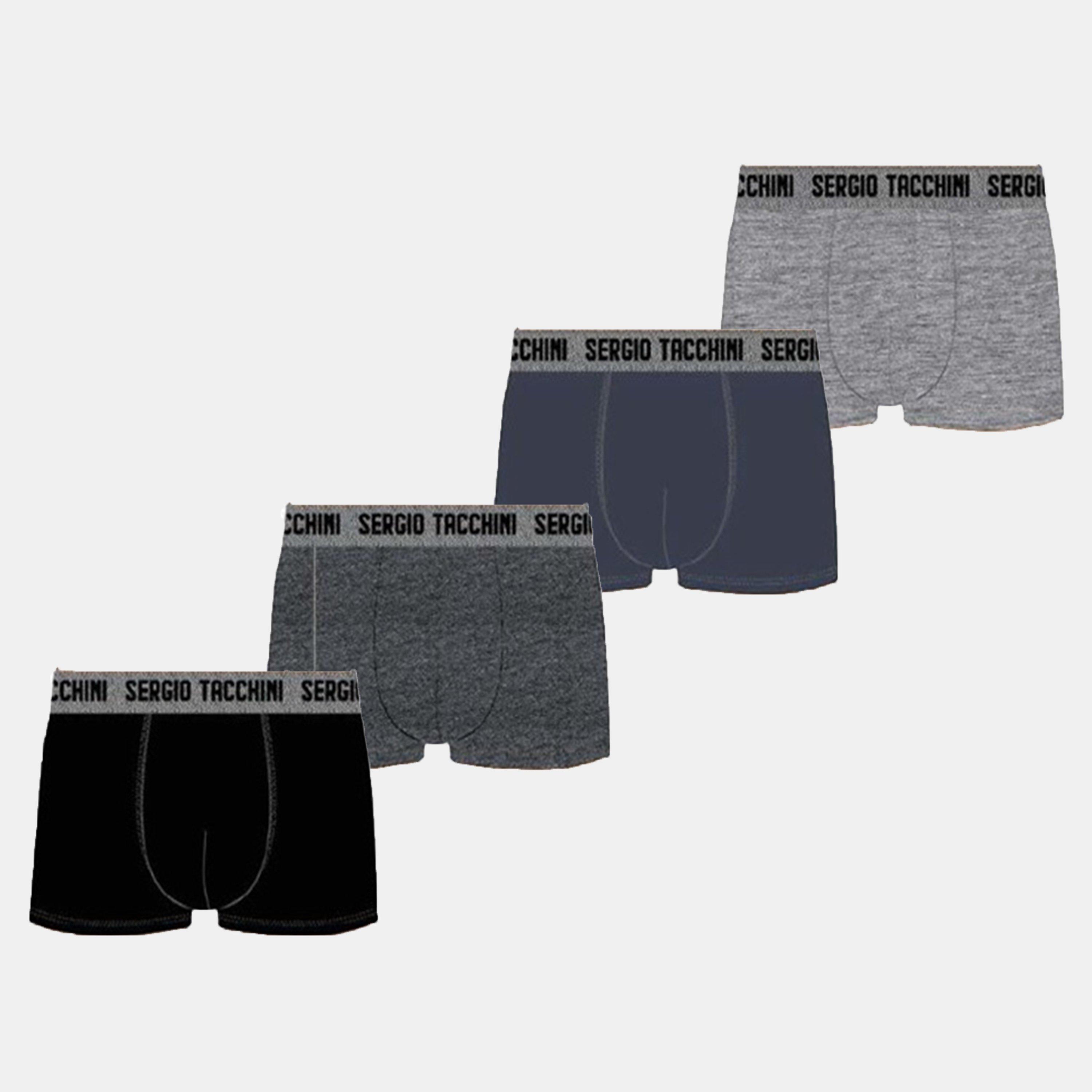 Sergio Tacchini Men's 4-Pack Boxers -  - 2X Large