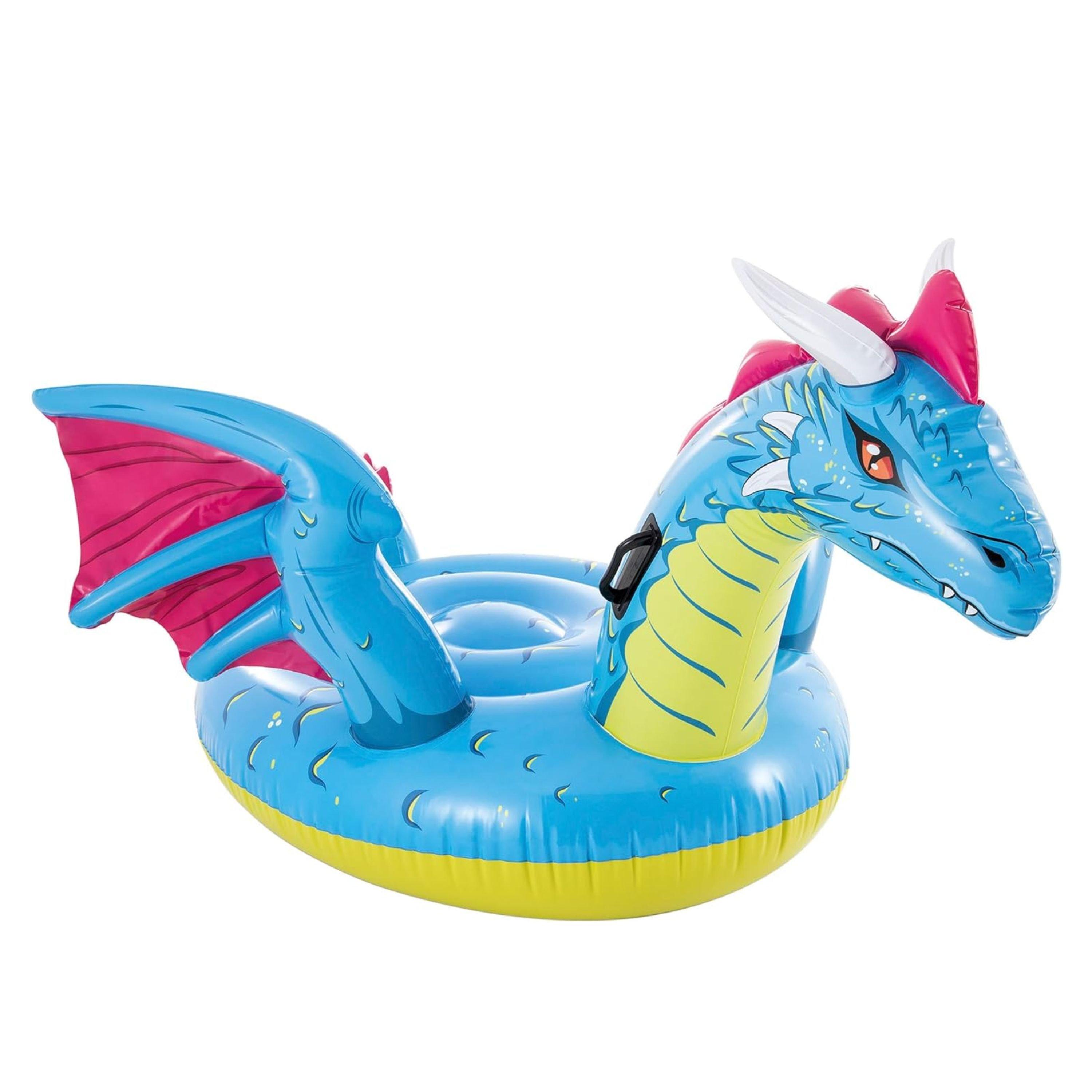 Blue - Intex - Intex Dragon Ride On Inflatable - 1