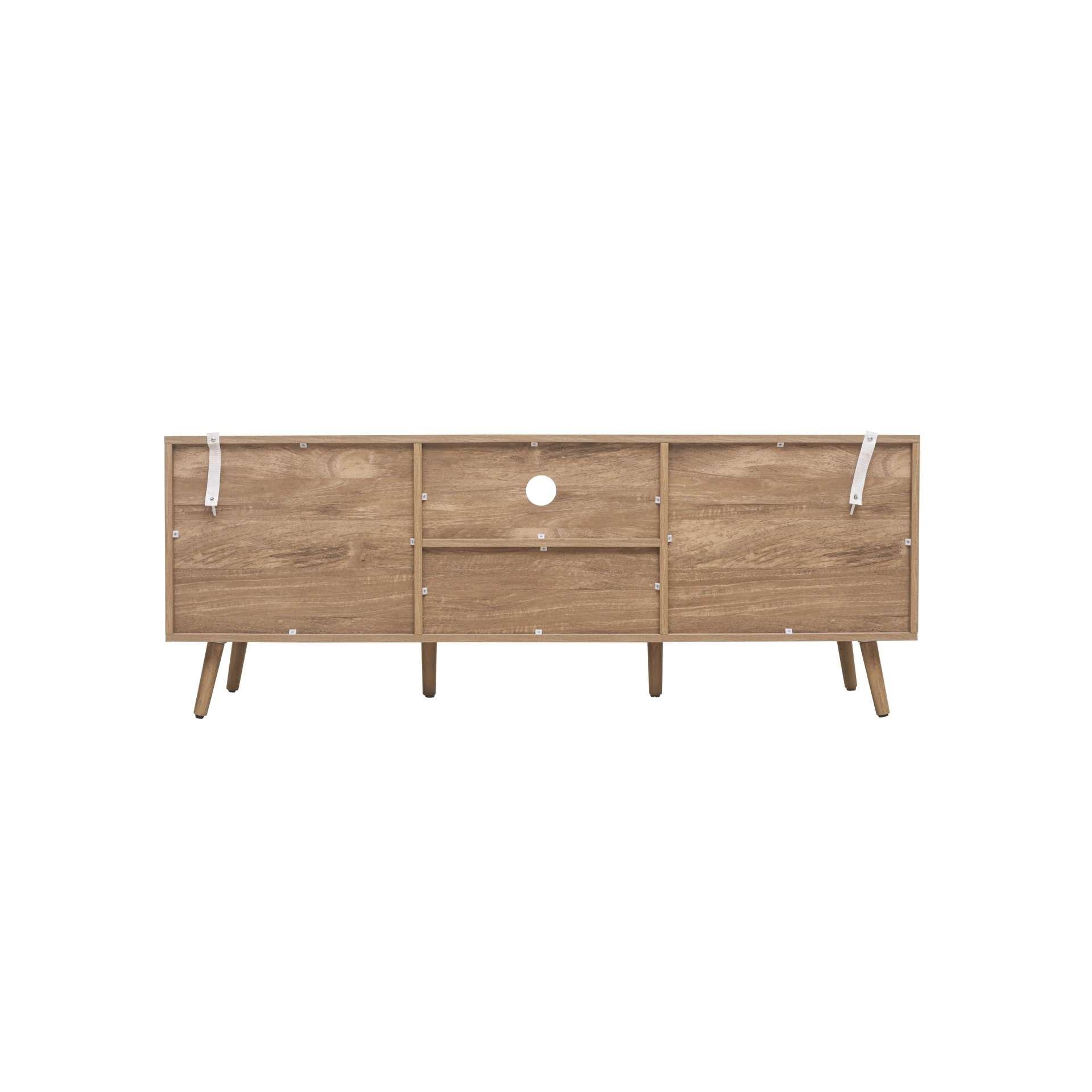 Oak - Birlea - Noah 2 Door 1 Drawer TV Unit - 16