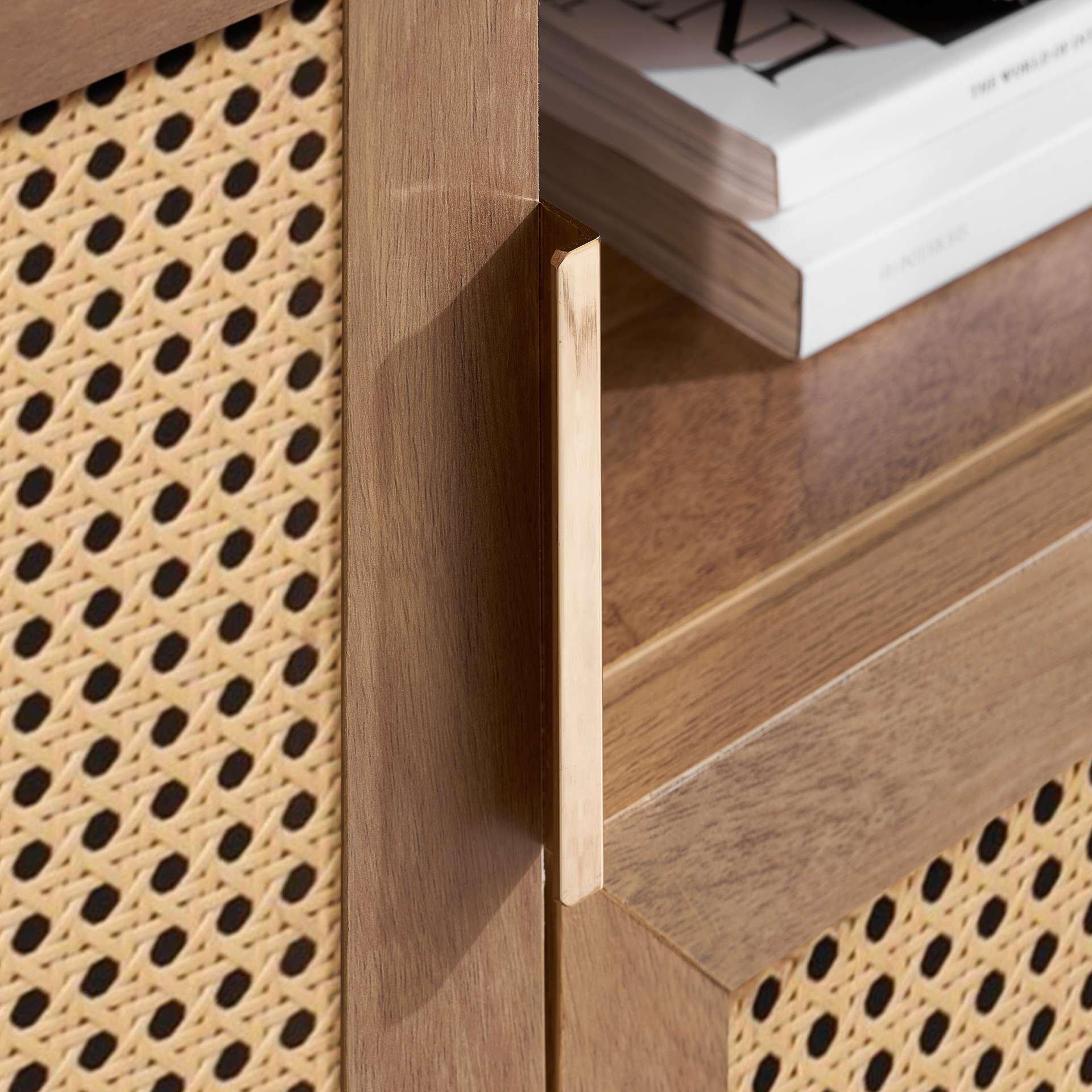 Oak - Birlea - Noah 2 Door 1 Drawer TV Unit - 6