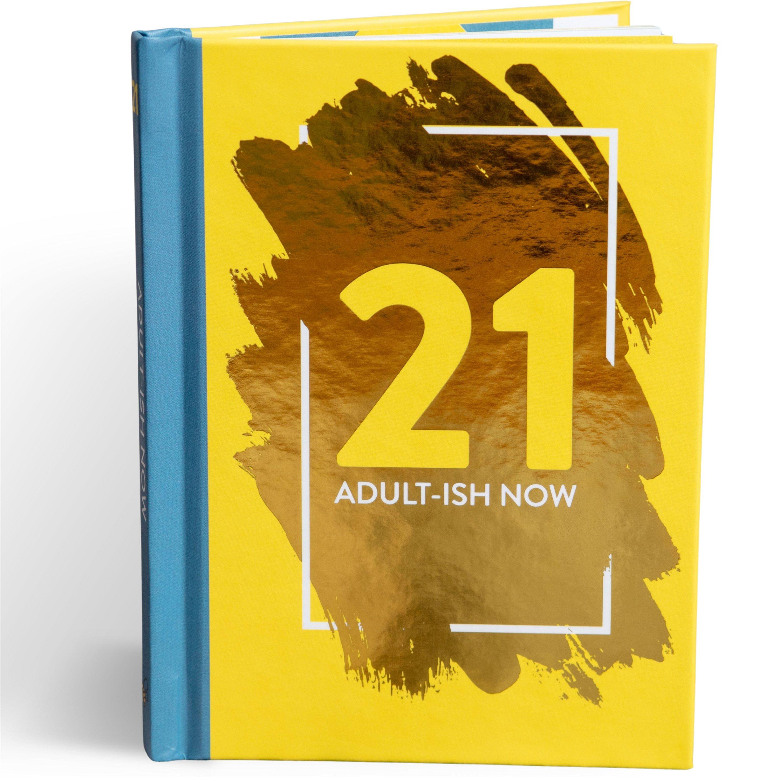 Boxer Gifts 21: Adult-ish Now Birthday Book