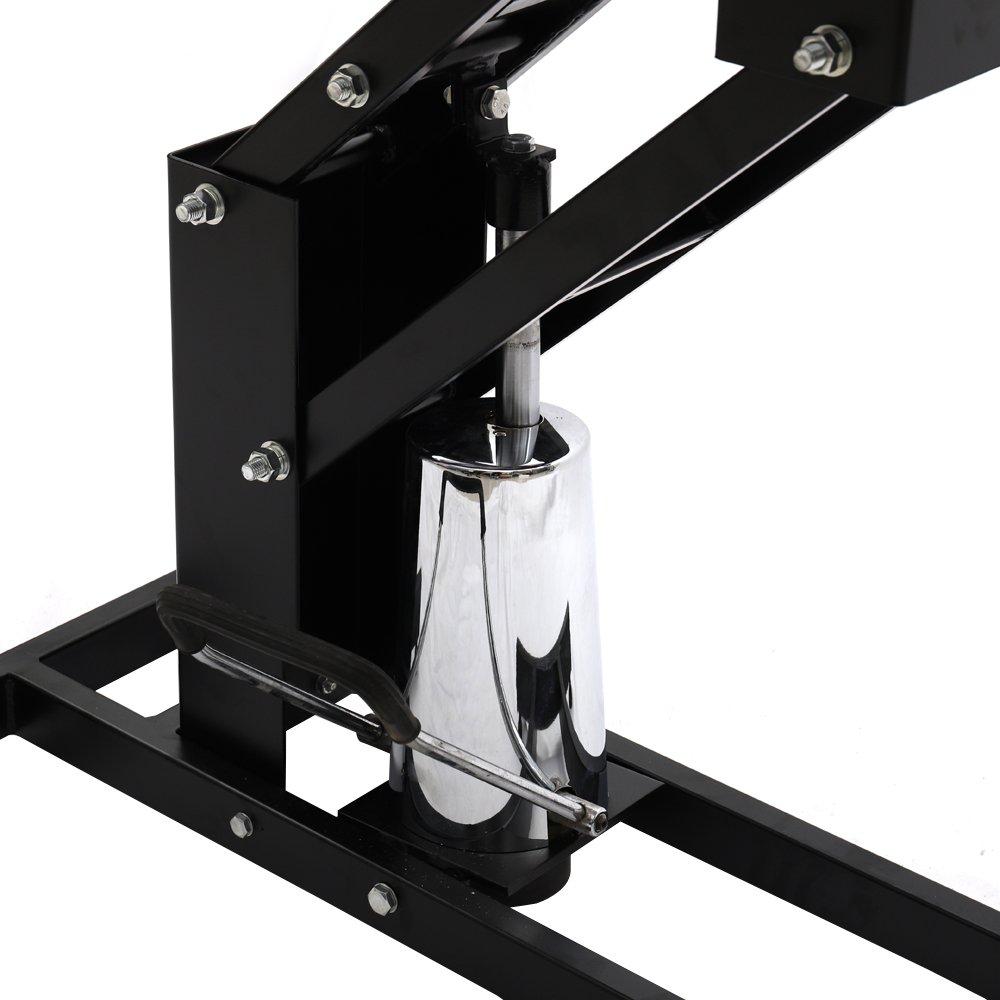 Black - KIDKID PET - Adjustable Hydraulic Pet Grooming Trimming Table - 11