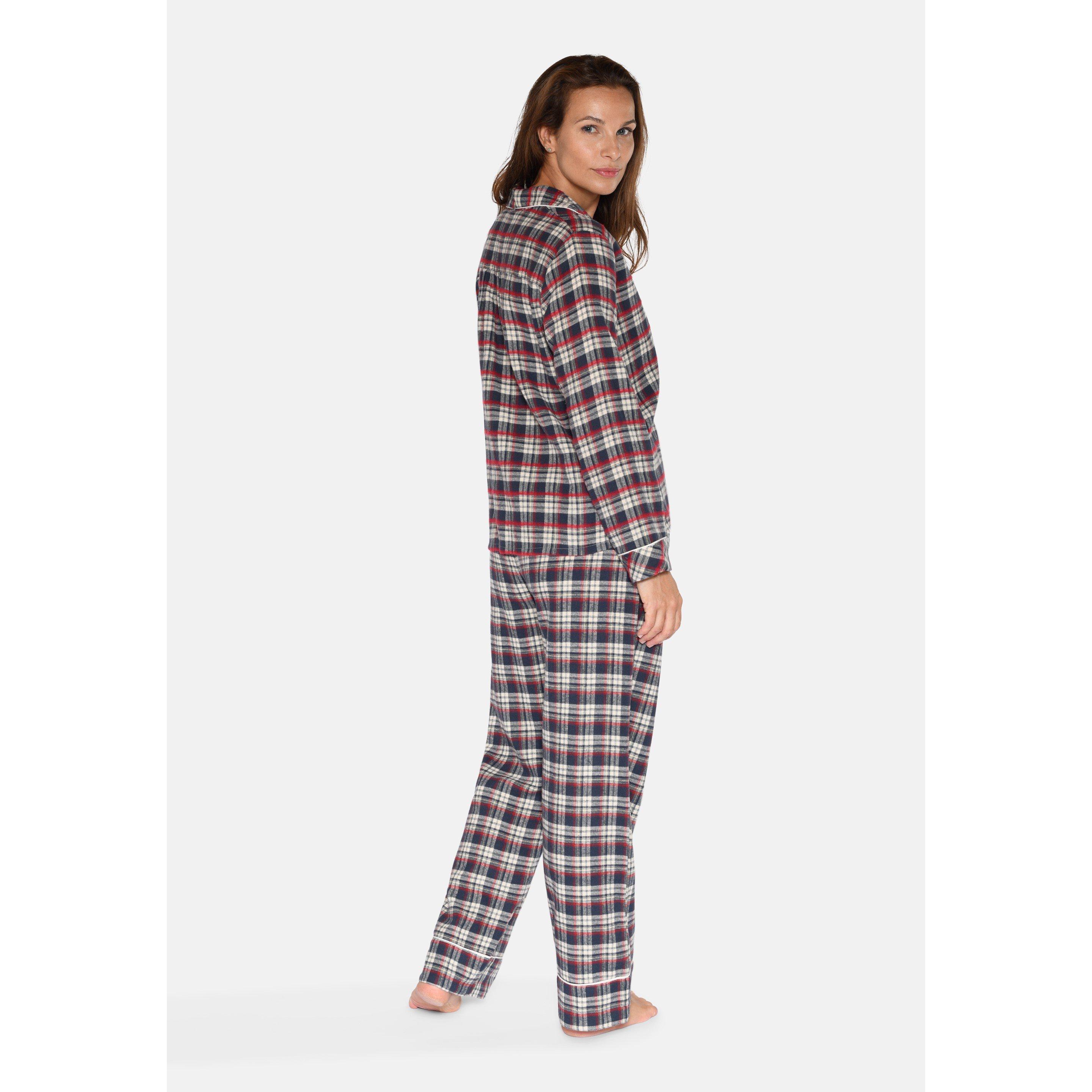 CCDK Women's Helga Check Long Sleeve Pyjama Set | Sports Direct