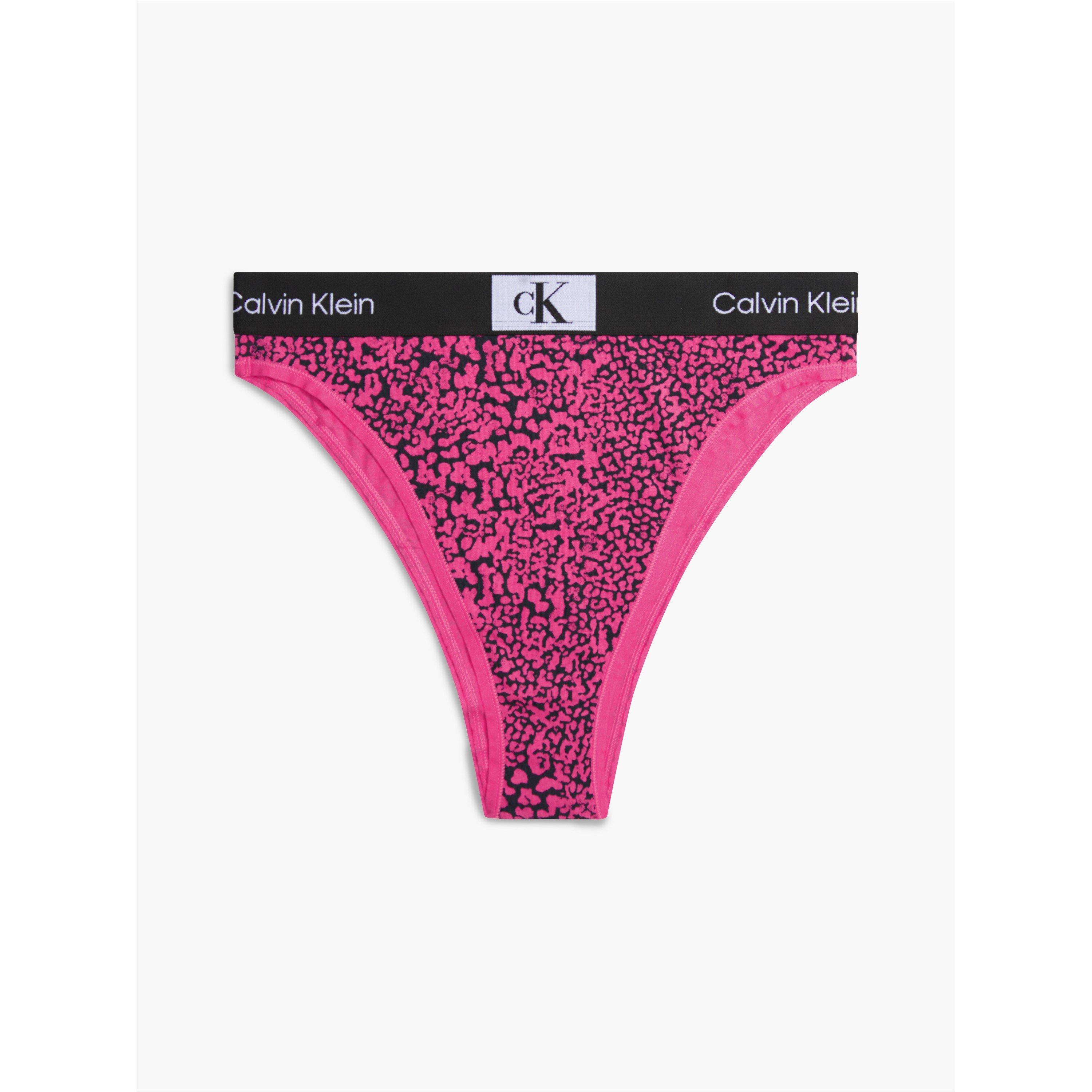 Fuchsia Rose - Calvin Klein - High Waist Brazilian