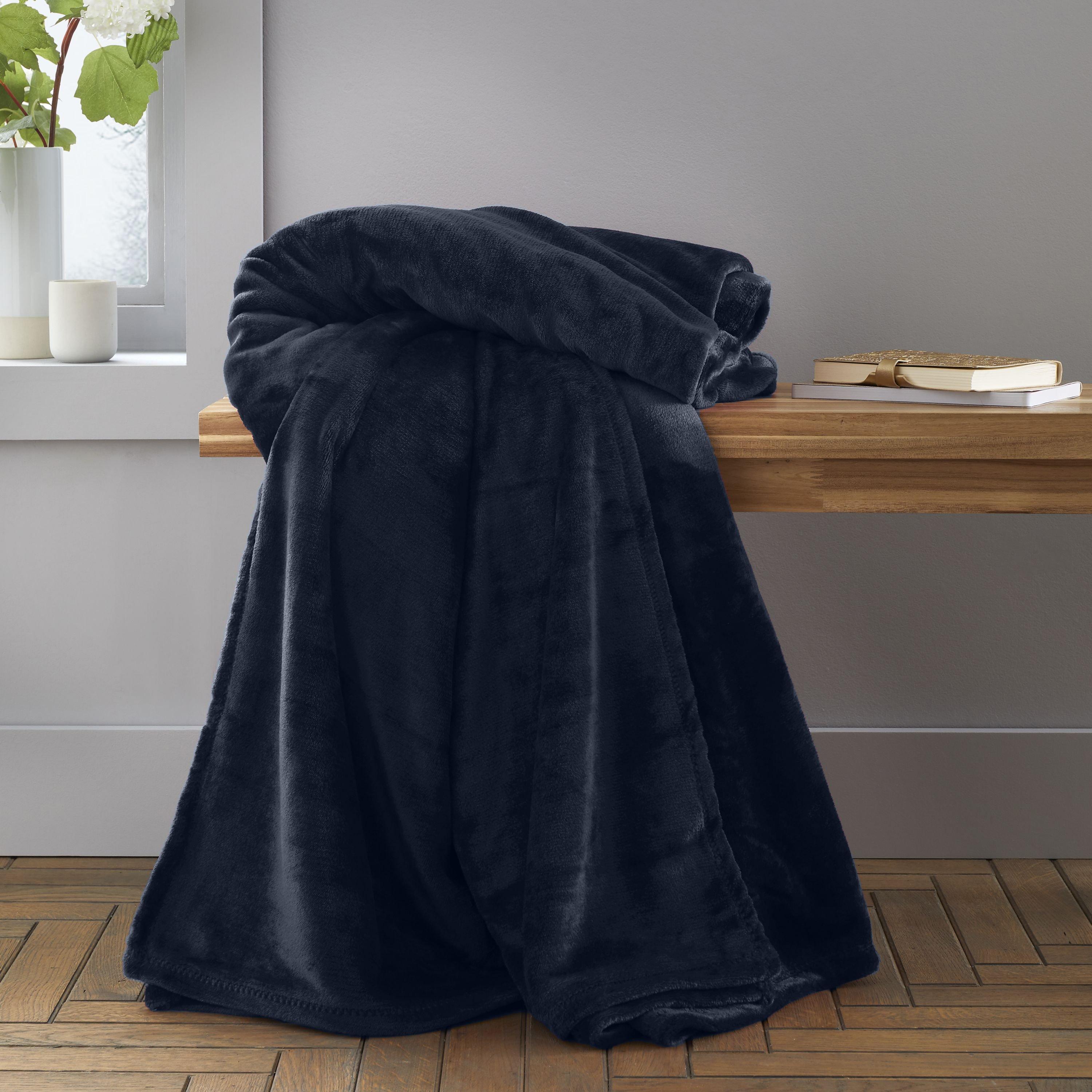 Raschel Velvet Touch Blanket Throw