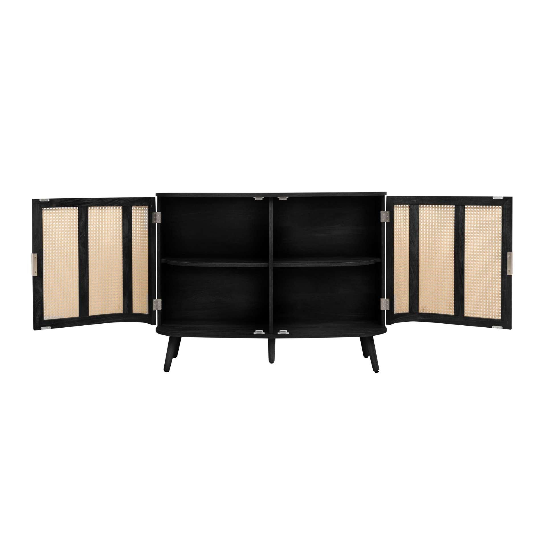 Black - Birlea - Noah 2 Door Sideboard - 13