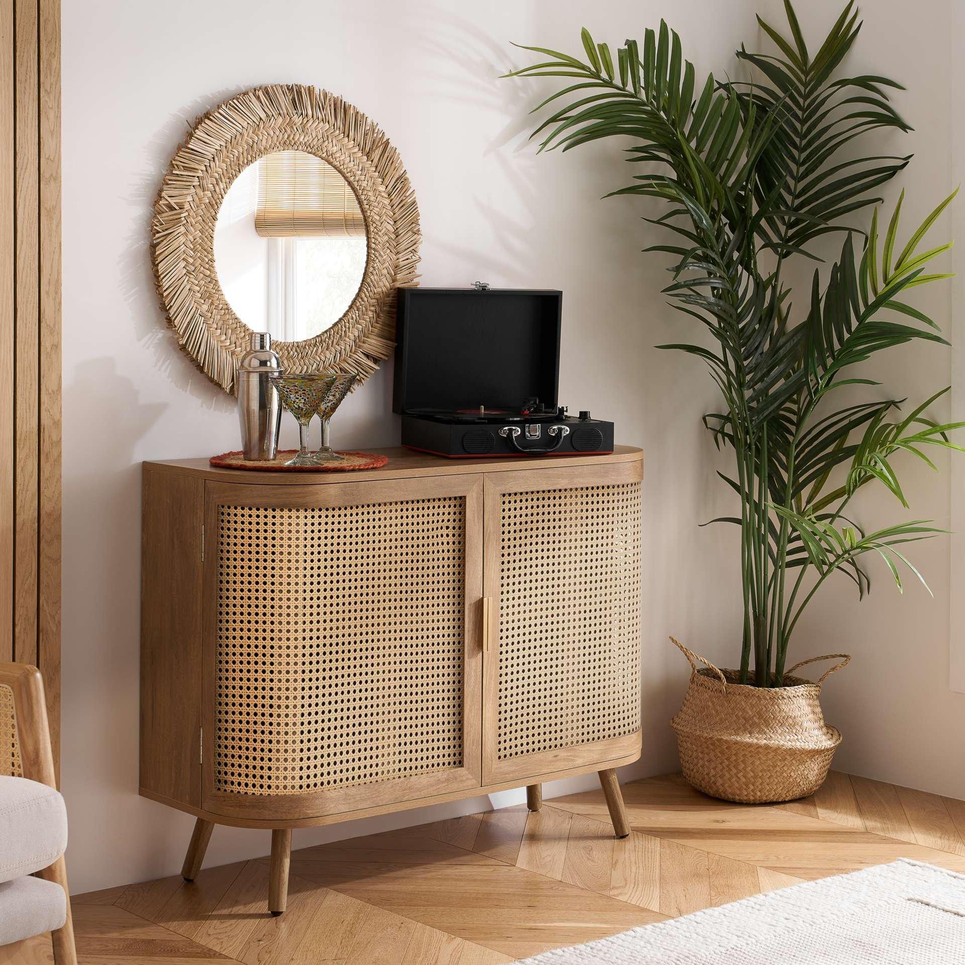 Oak - Birlea - Noah 2 Door Sideboard - 1