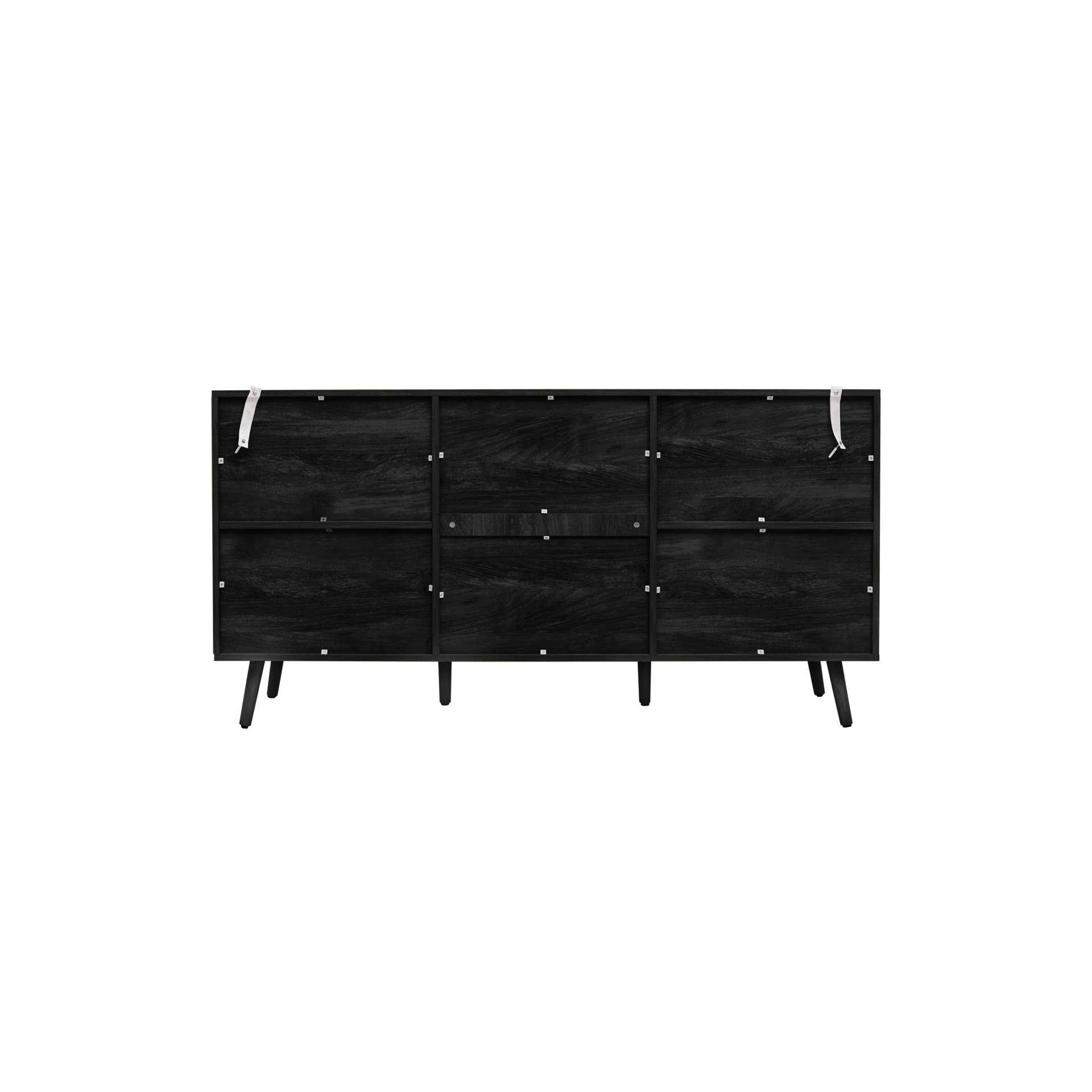 Black - Birlea - Noah 2 Door 3 Drawer Sideboard - 13