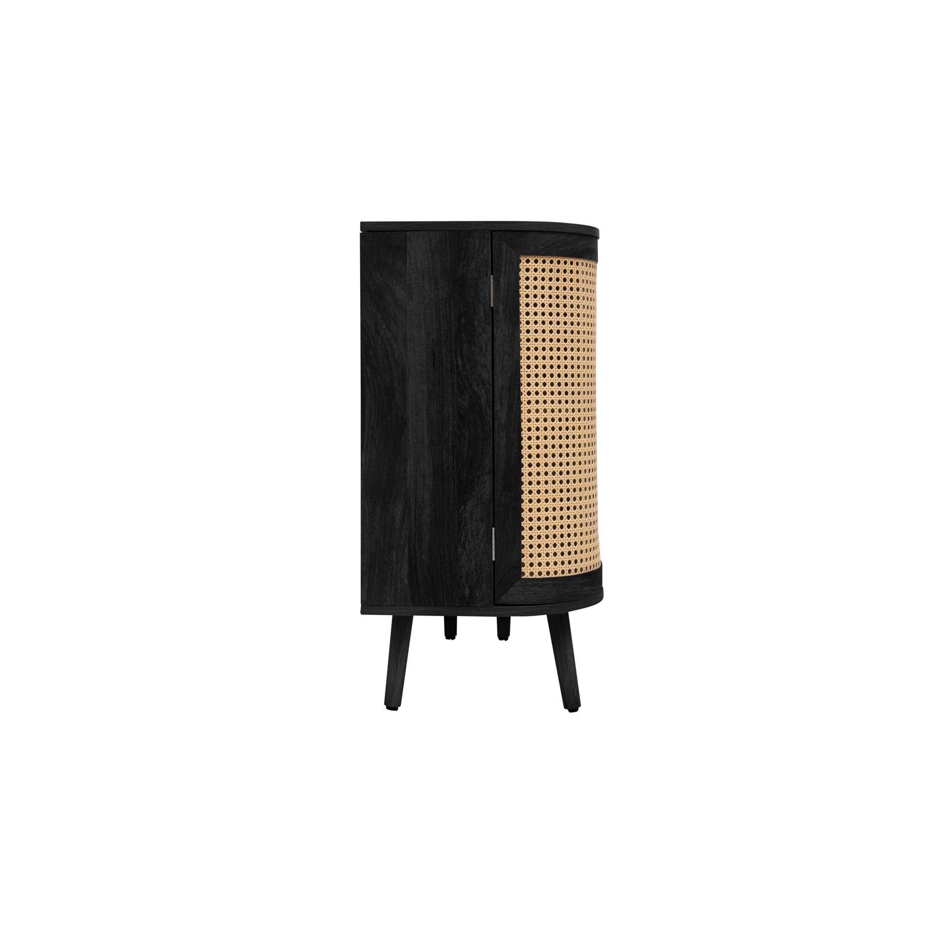 Black - Birlea - Noah 2 Door 3 Drawer Sideboard - 14