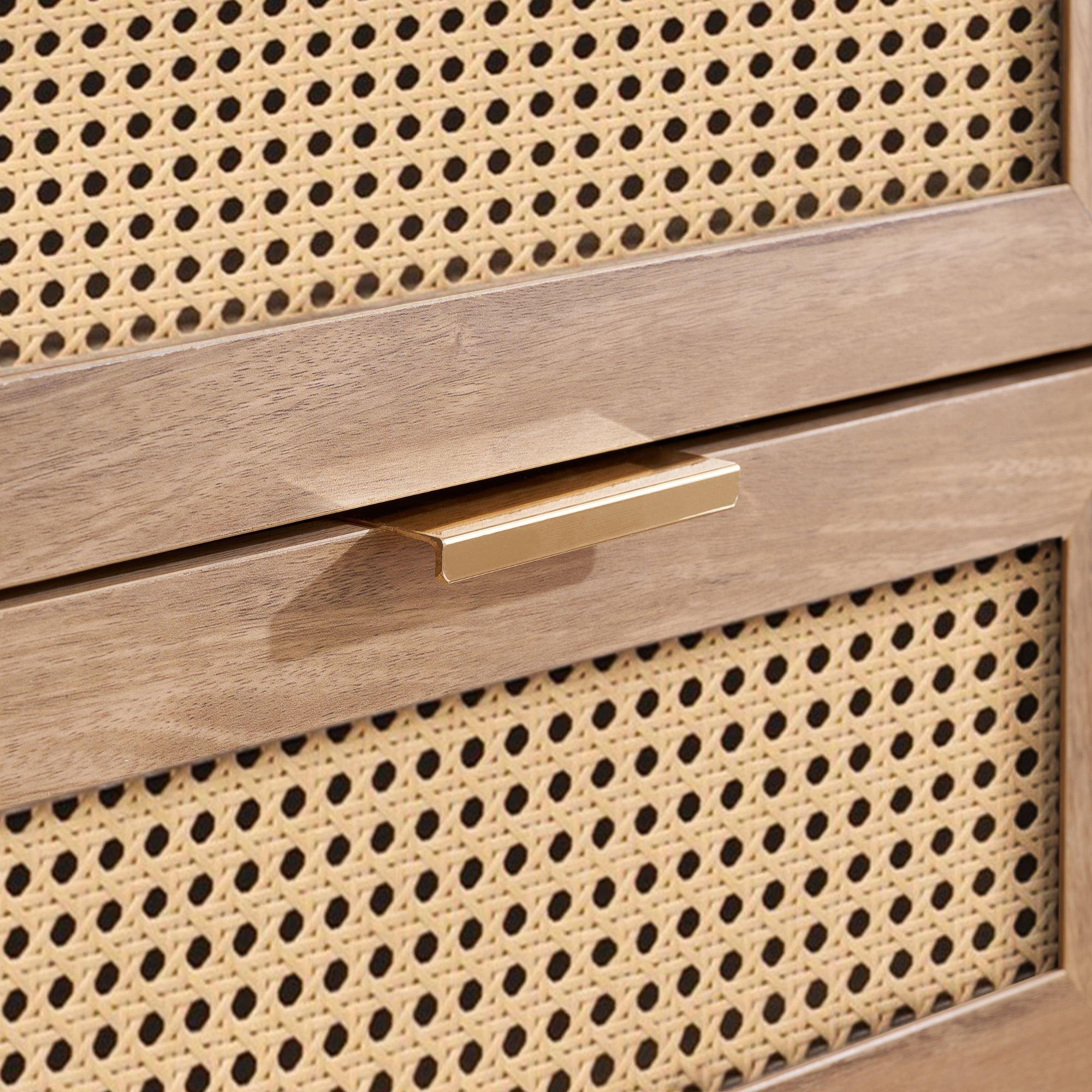 Oak - Birlea - Noah 2 Door 3 Drawer Sideboard - 4