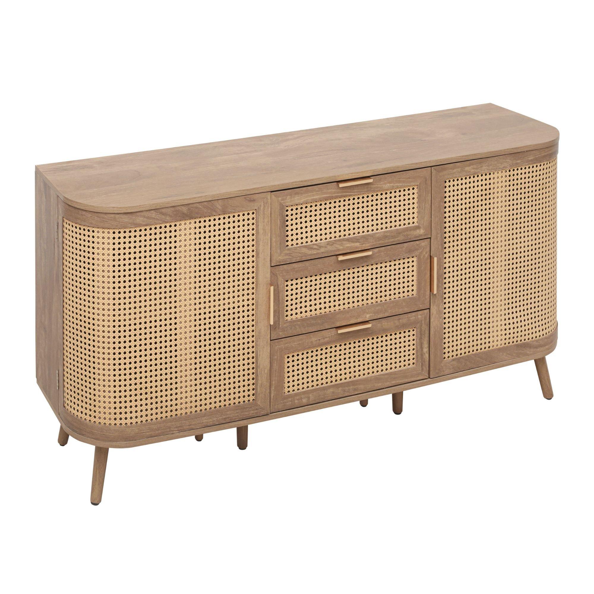 Oak - Birlea - Noah 2 Door 3 Drawer Sideboard - 6