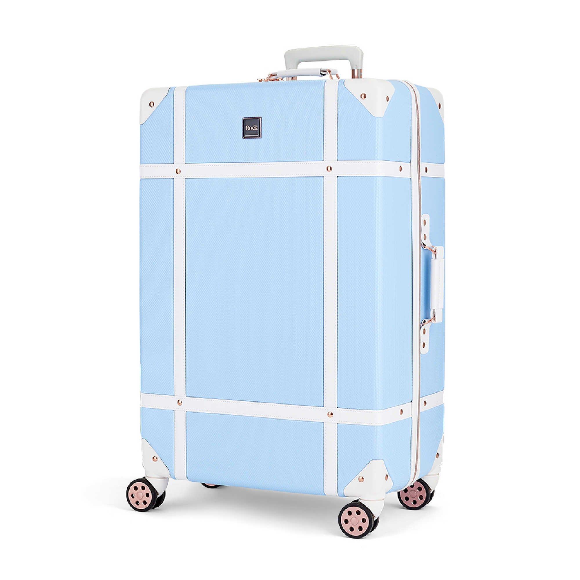 Blue - Rock - Rock Vintage Suitcase Blue - 2