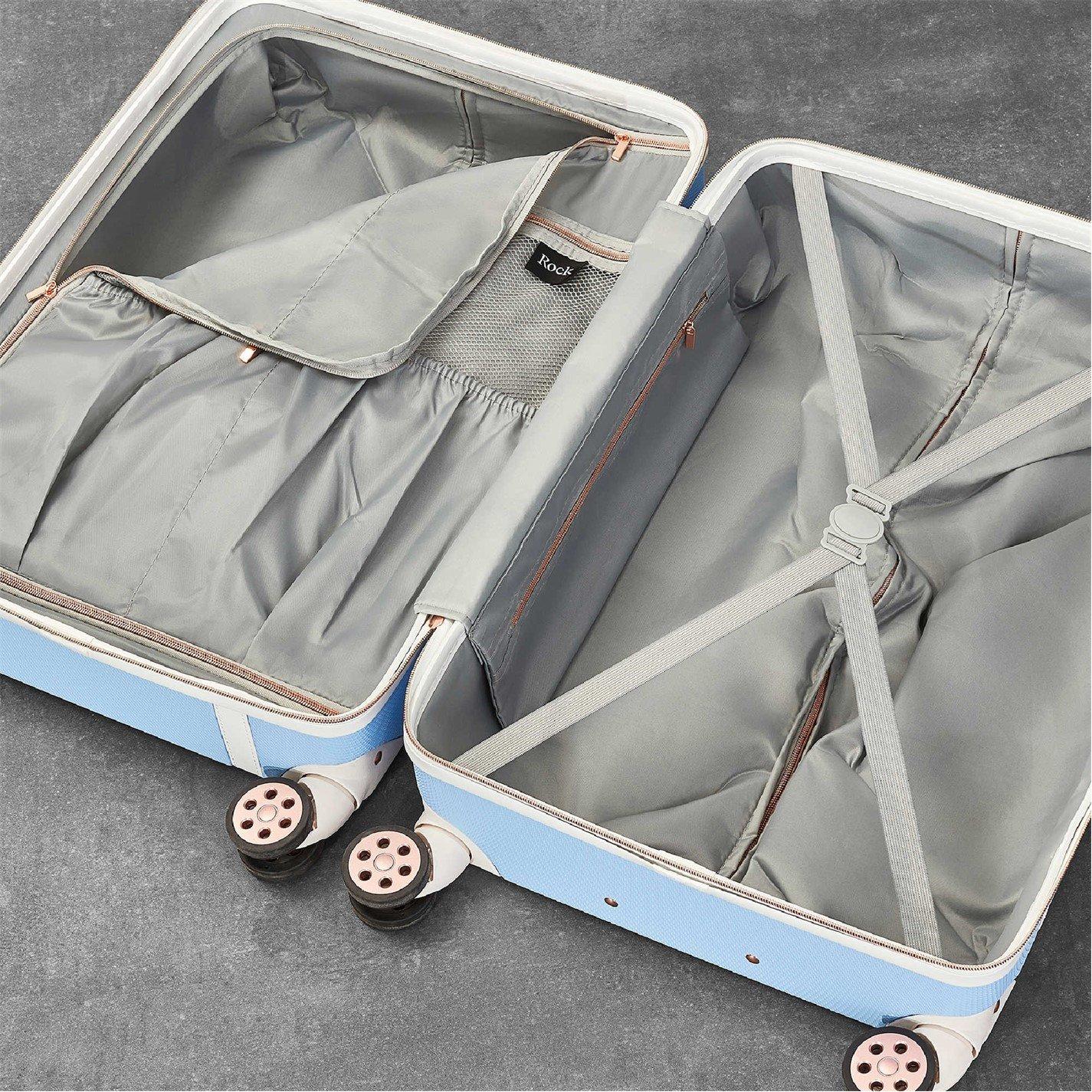 Hardside Suitcase Vintage Blue Suitcase Vintage Blue Luggage Set