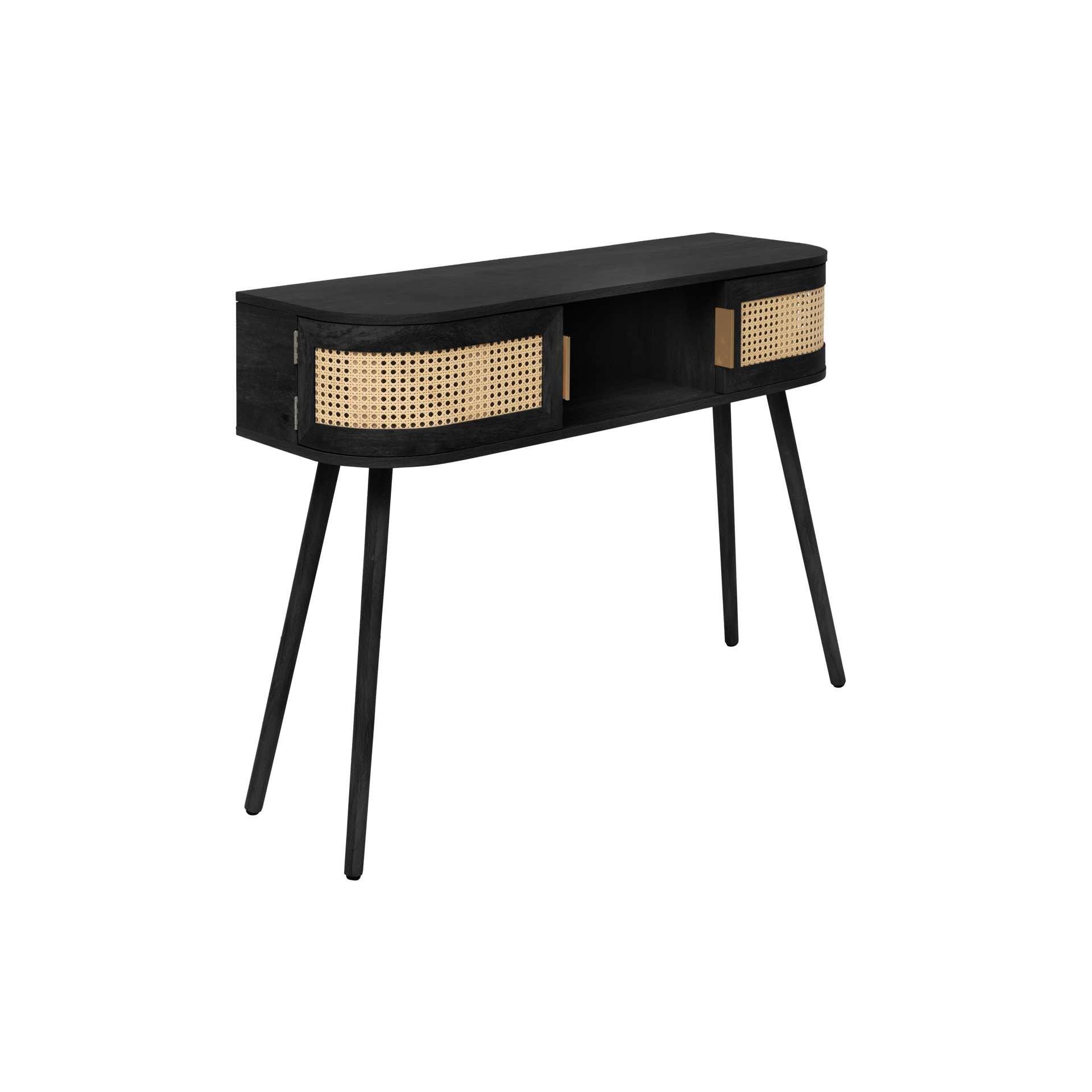 Black - Birlea - Noah Console Table - 11