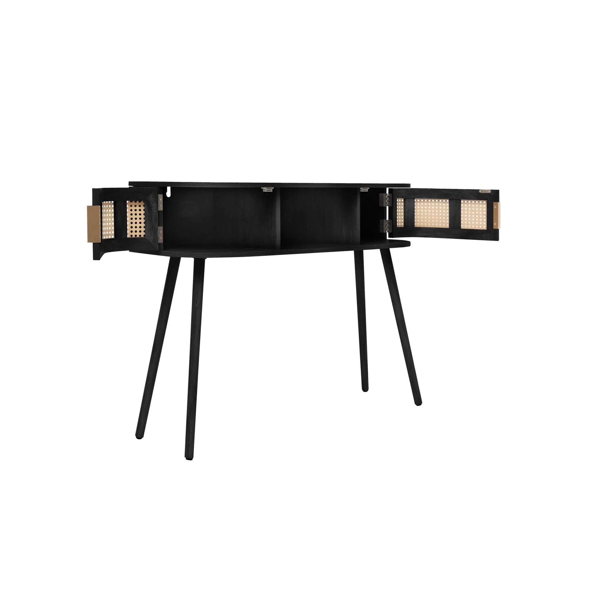 Black - Birlea - Noah Console Table - 12
