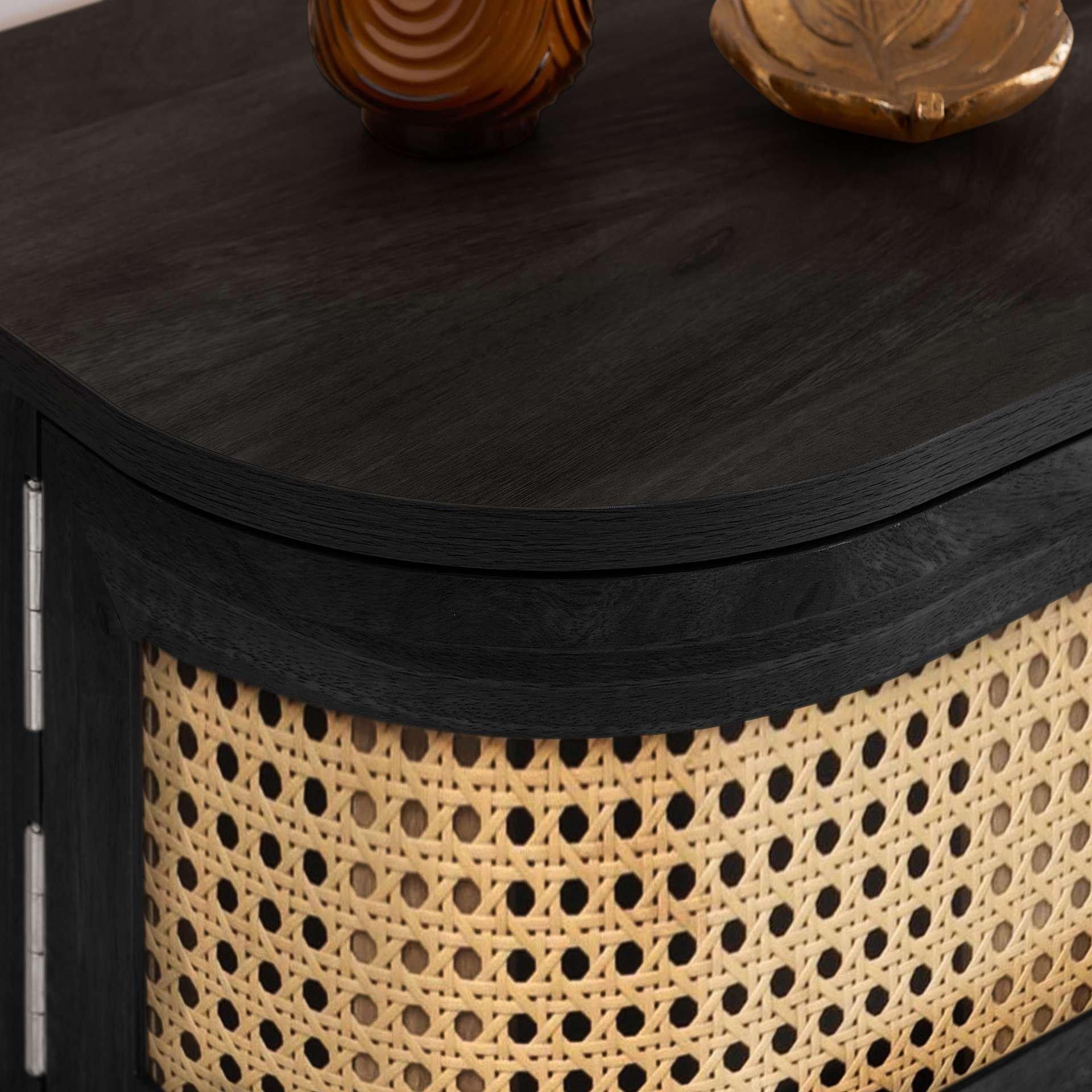 Black - Birlea - Noah Console Table - 4