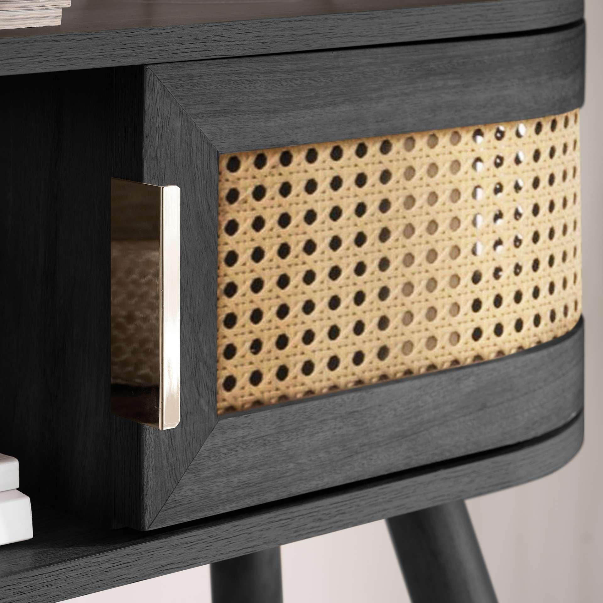 Black - Birlea - Noah Console Table - 6