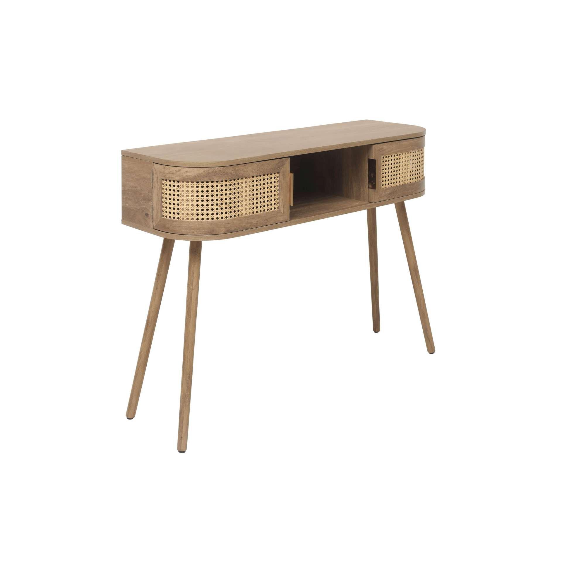 Oak - Birlea - Noah Console Table - 11
