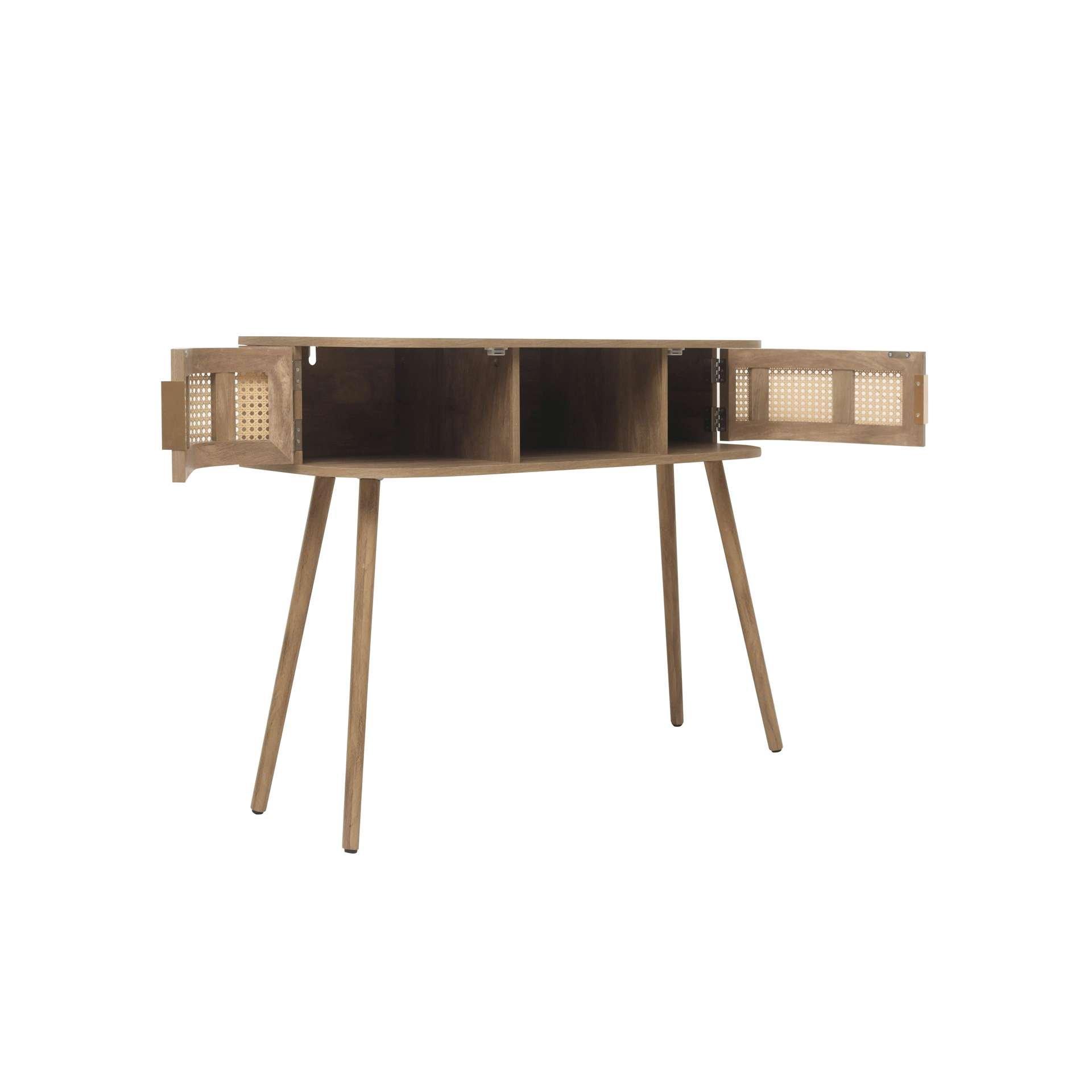 Oak - Birlea - Noah Console Table - 12