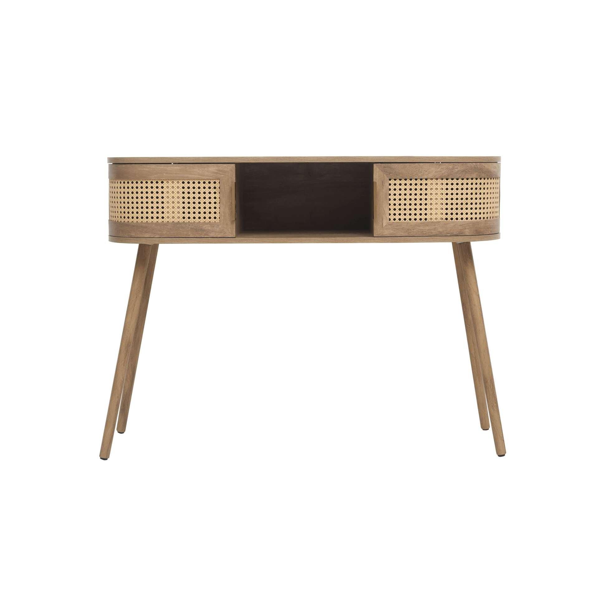 Oak - Birlea - Noah Console Table - 13