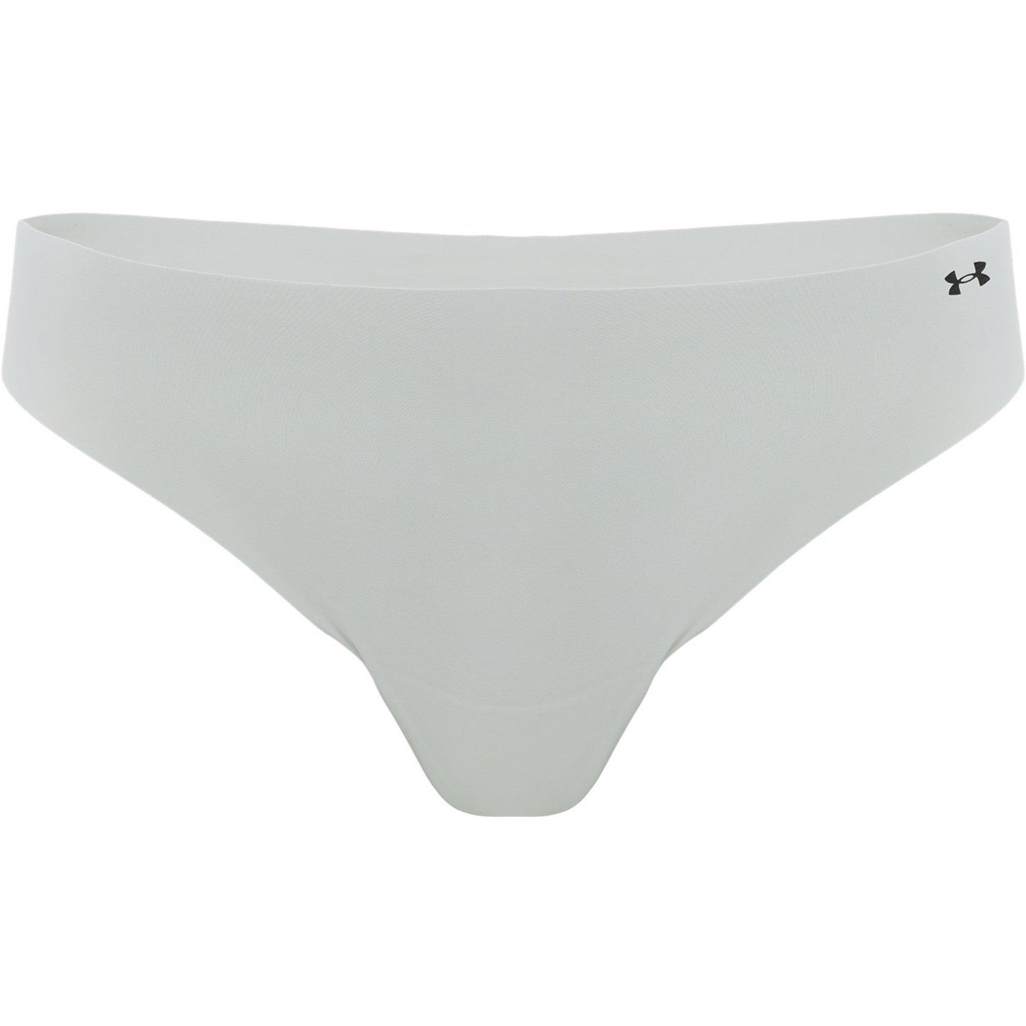 Grey - Under Armour - Women's Thong Briefs - 5