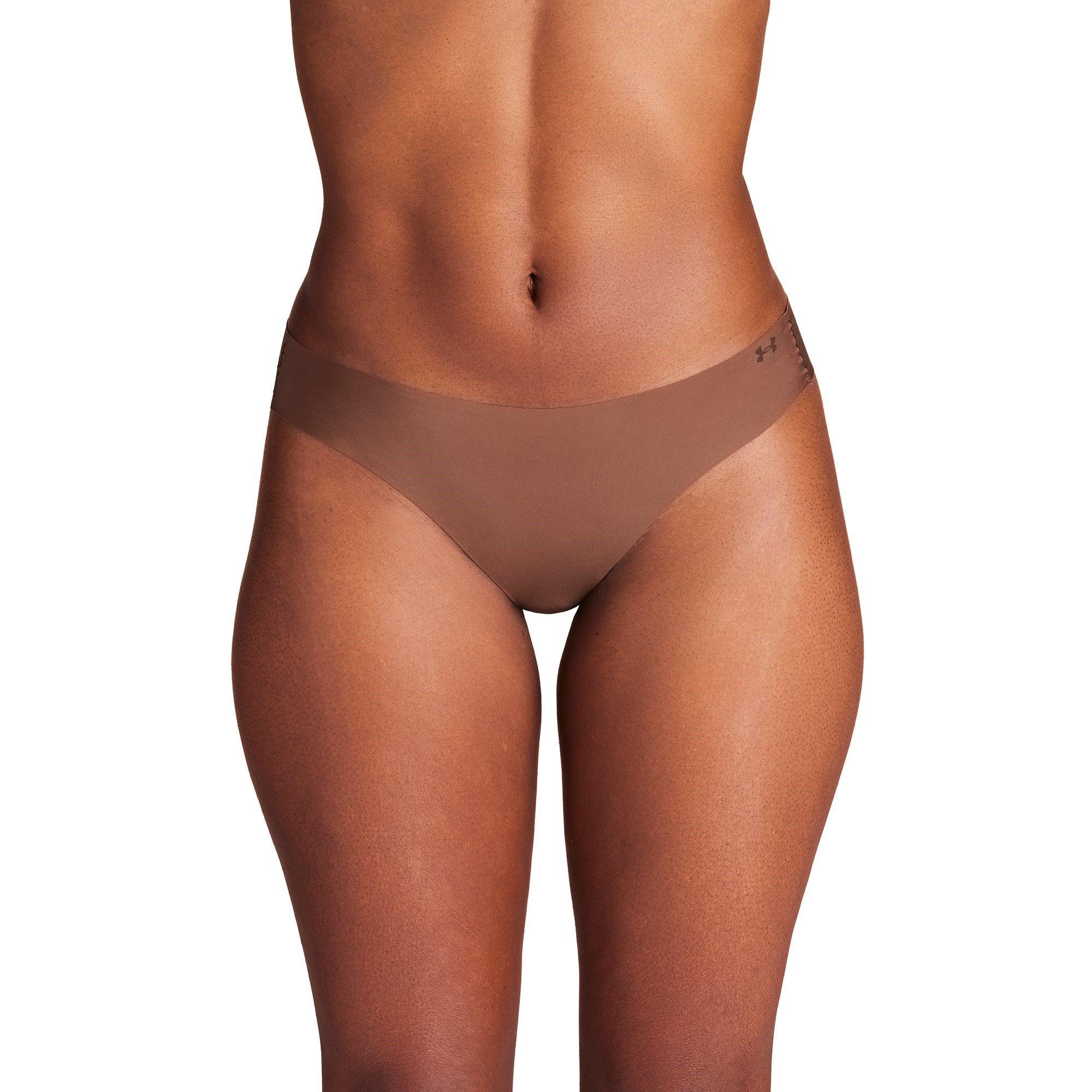 Brown - Under Armour - Thong Briefs - 2