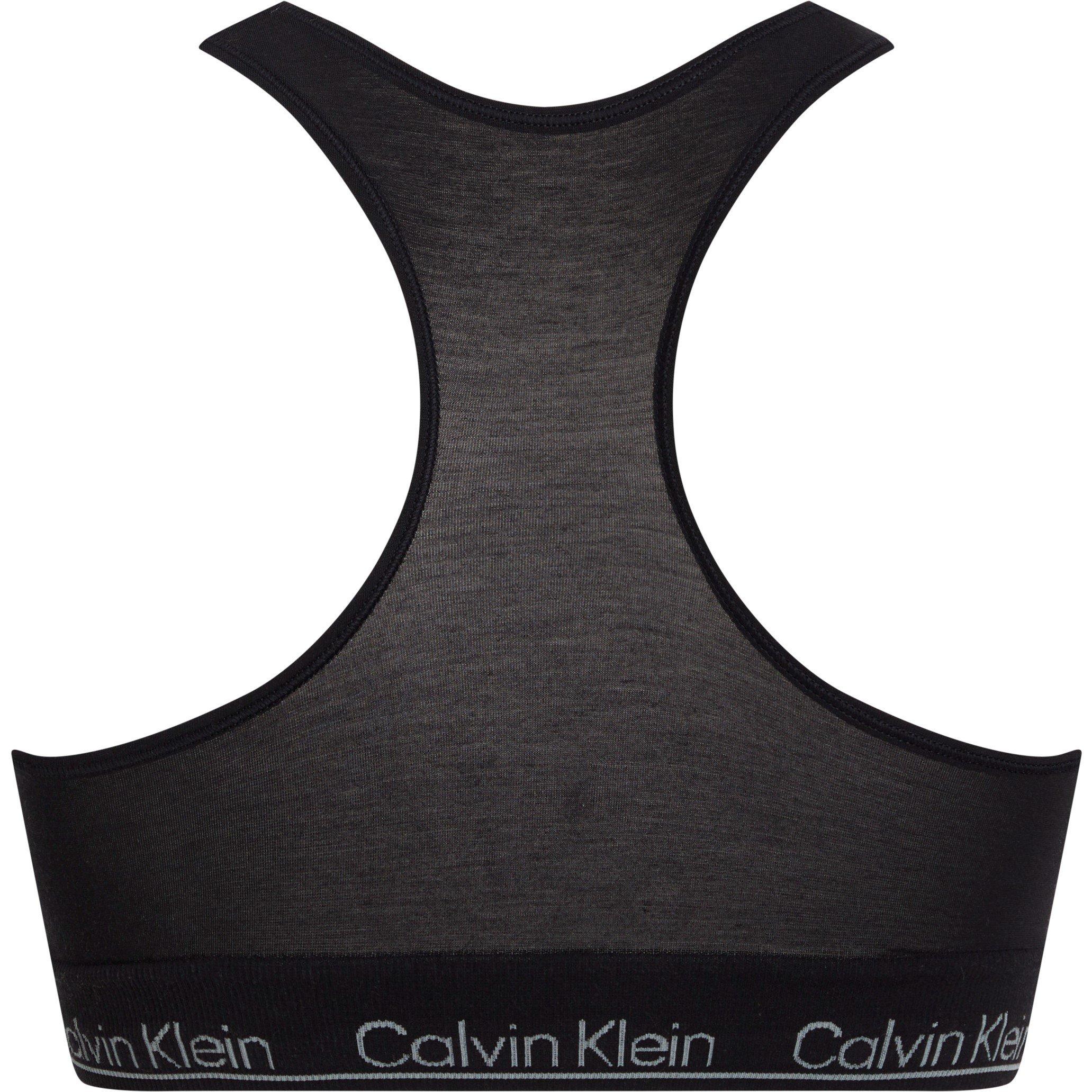 Schwarz - Calvin Klein - Modern Seamless Racerback Bralette - 3