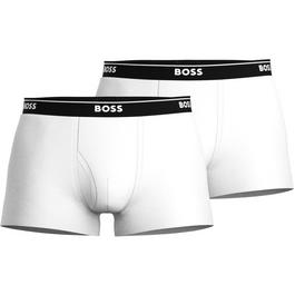 Boss 2 Pack Logo Waistband Trunks