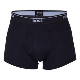 Boss 2 Pack Logo Waistband Trunks